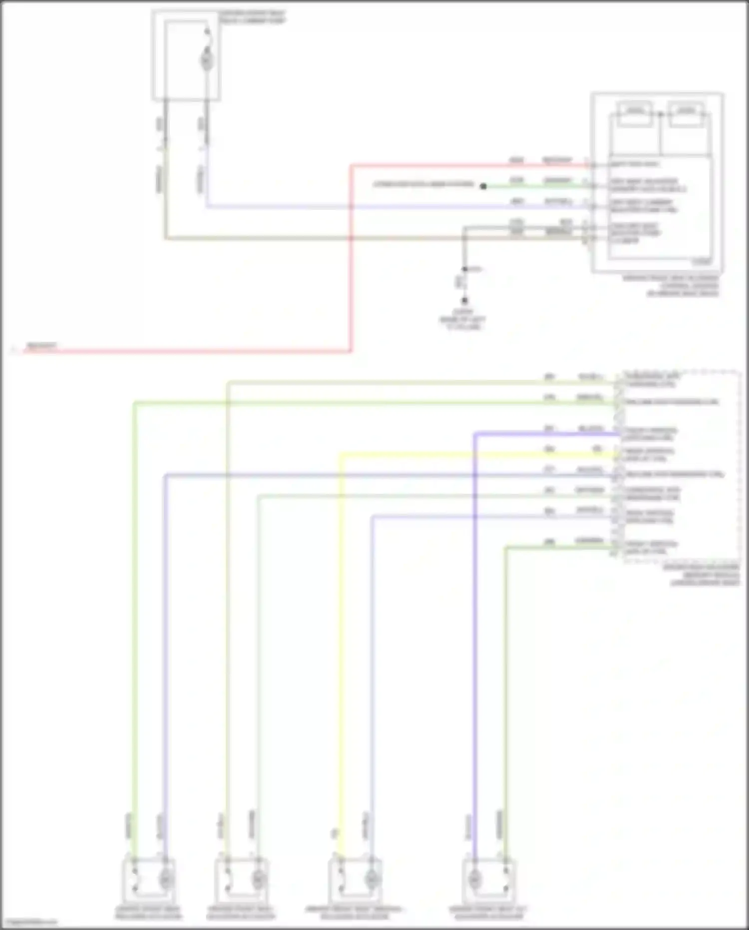 Hummer EV GMC I (2021-2024): Driver"s memory seat circuit (2 of 2)