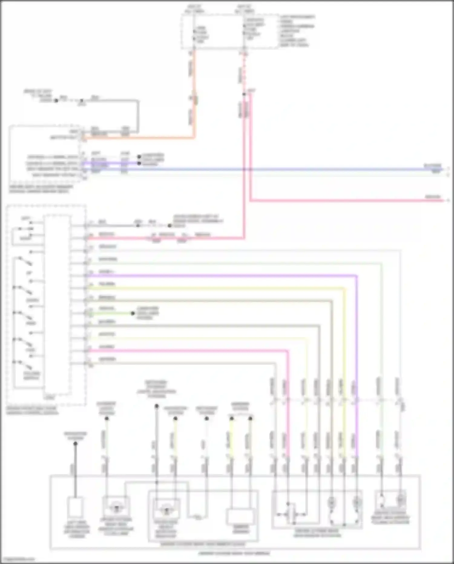 Hummer EV GMC I (2021-2024): Memory mirrors circuit (1 of 2)