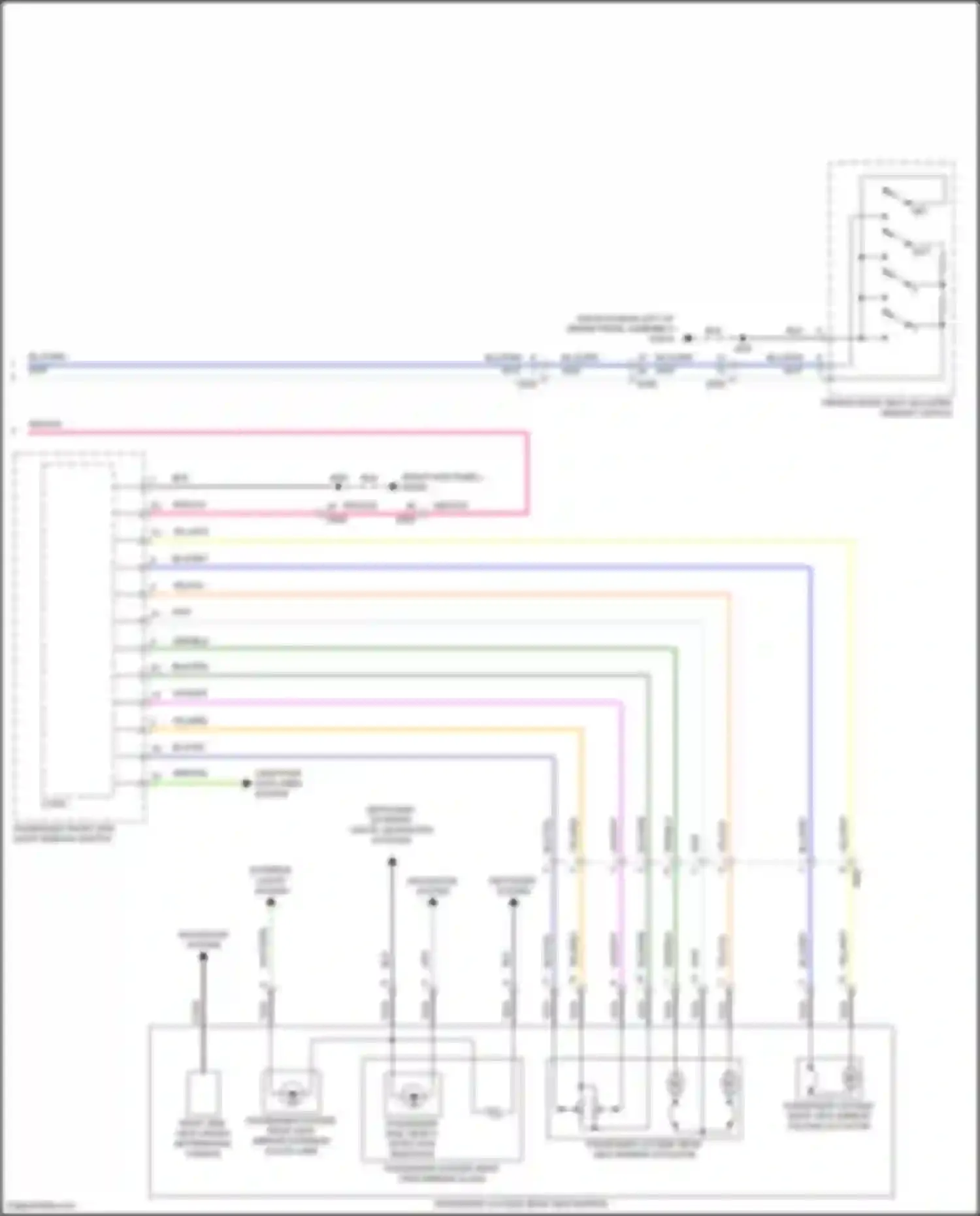 Hummer EV GMC I (2021-2024): Memory mirrors circuit (2 of 2)