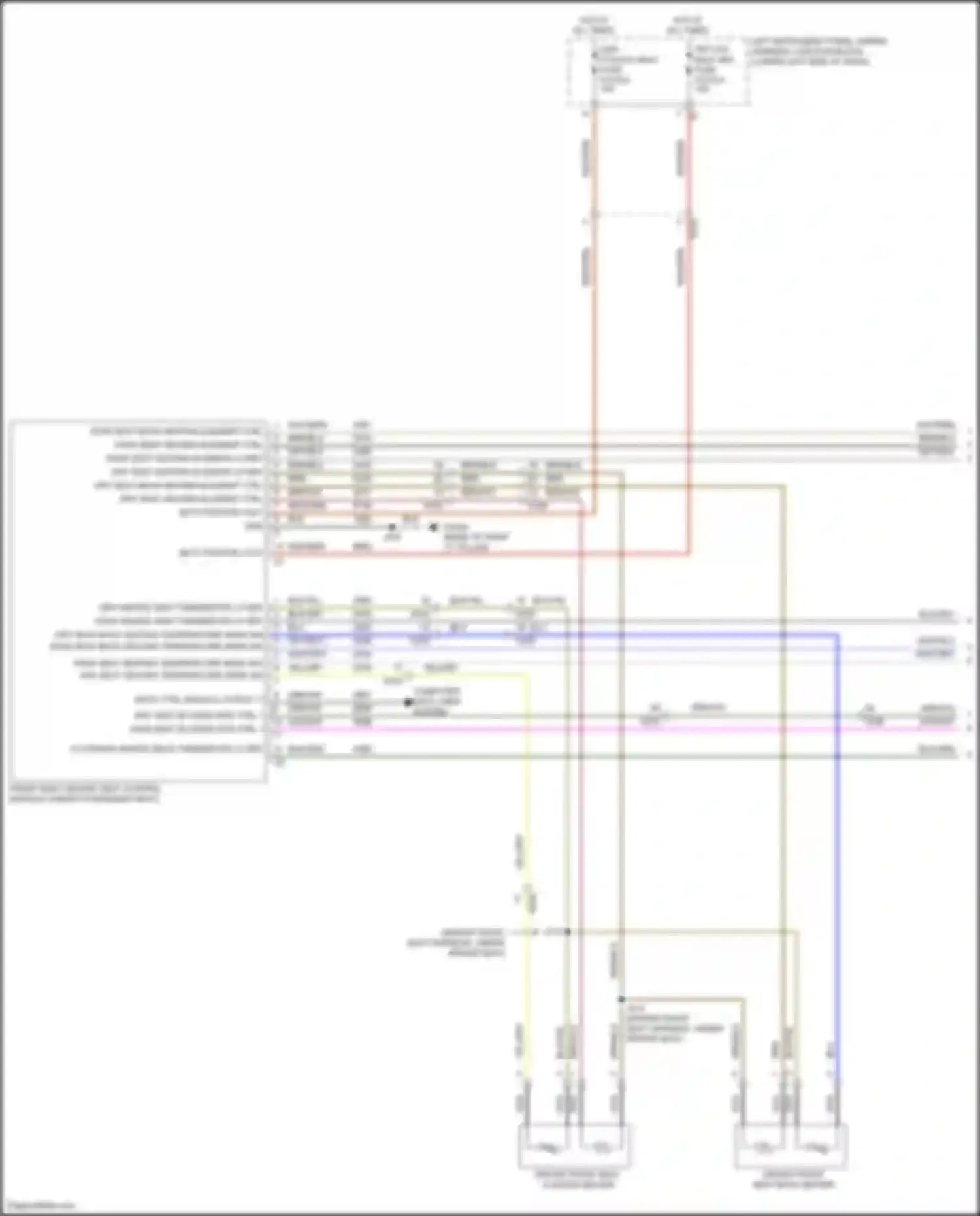 Hummer EV GMC I (2021-2024): Front heated seats circuit (1 of 2)