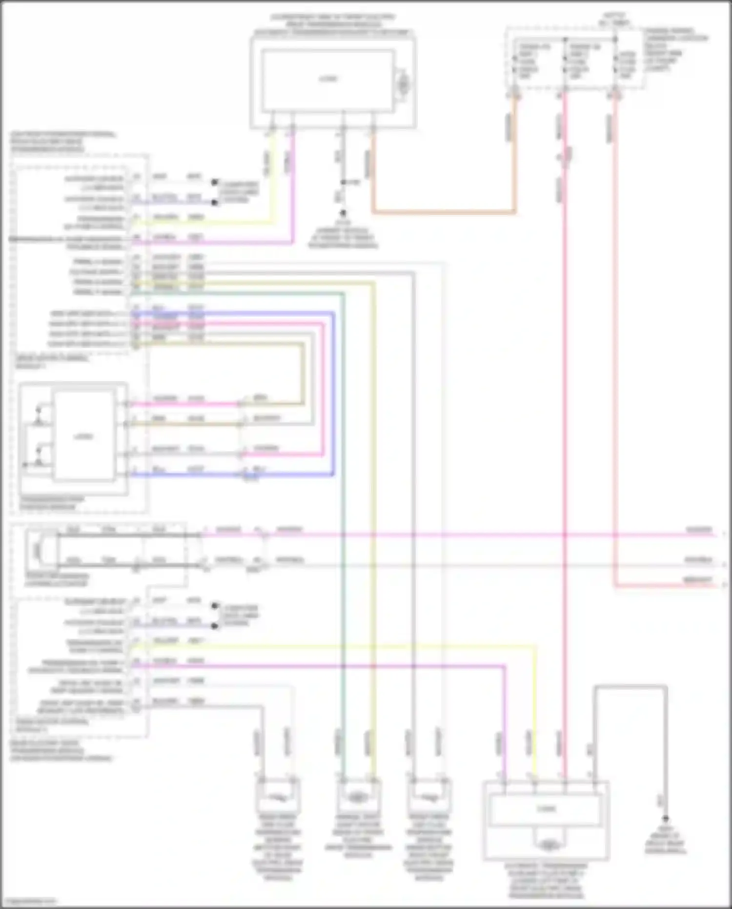 Hummer EV GMC I (2021-2024): Transmission circuit (1 of 2)