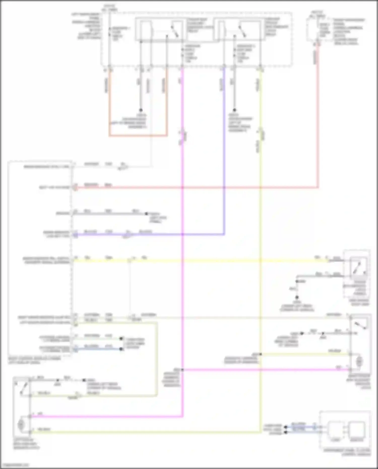 Hummer EV GMC I (2021-2024): Endgate circuit, inner