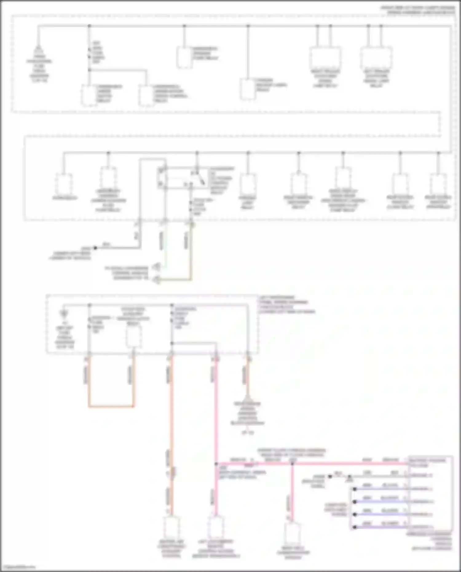 Wiring diagram accessory ac, dc power control module relay for GMC Hummer EV I (2021-2024) (2 of 2)