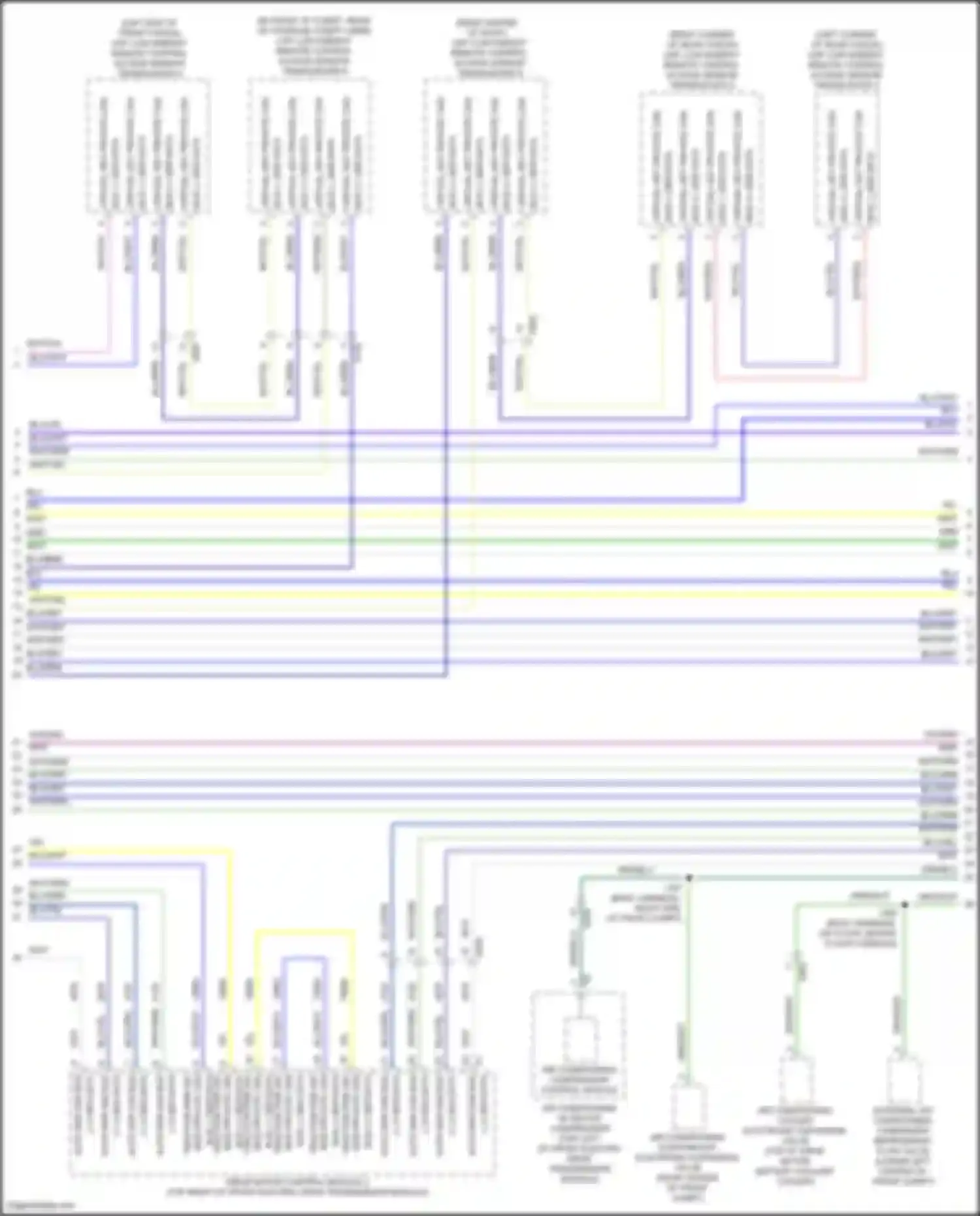 Wiring diagram air conditioning w/ motor compressor for GMC Hummer EV I (2021-2024) (2 of 3)