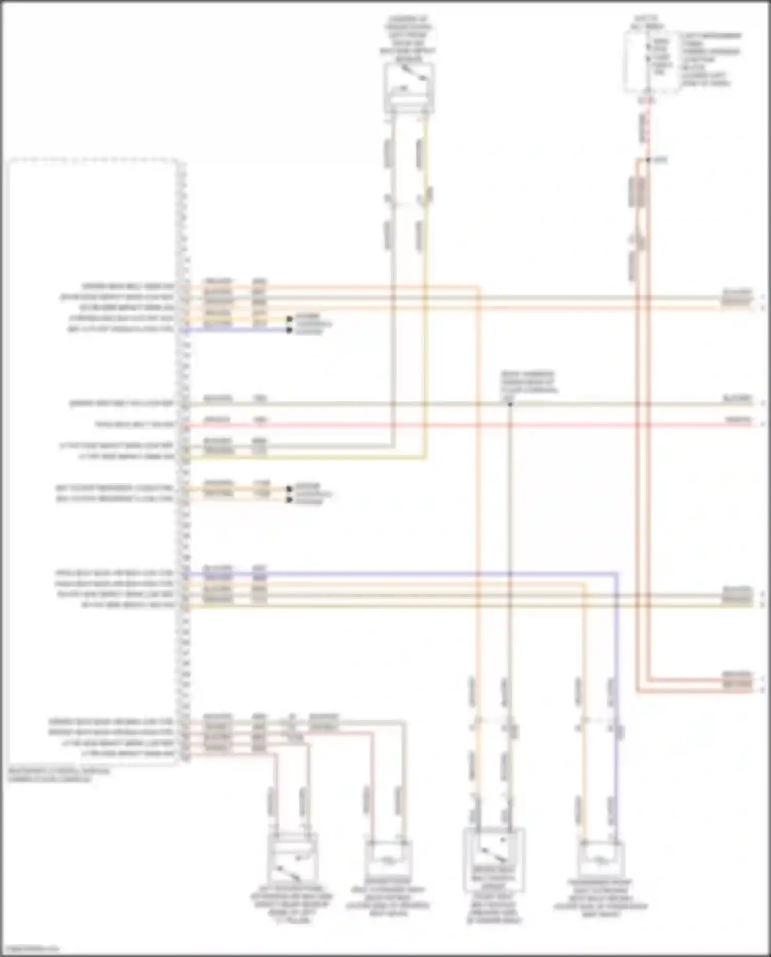 Wiring diagram bat cutoff restraint 2 low ctrl for GMC Hummer EV I (2021-2024) (1 of 1)