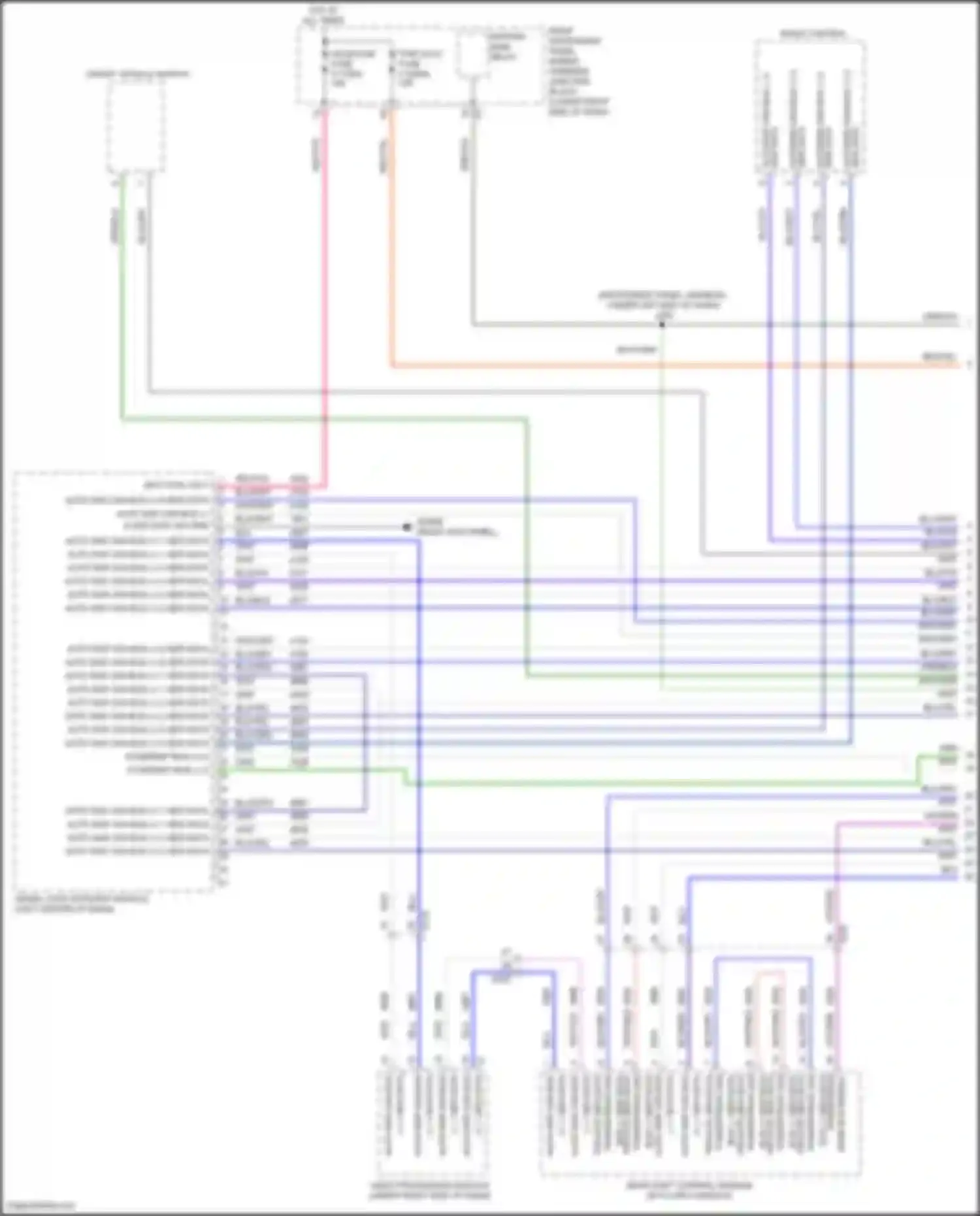 Wiring diagram blu/red for GMC Hummer EV I (2021-2024) (2 of 14)
