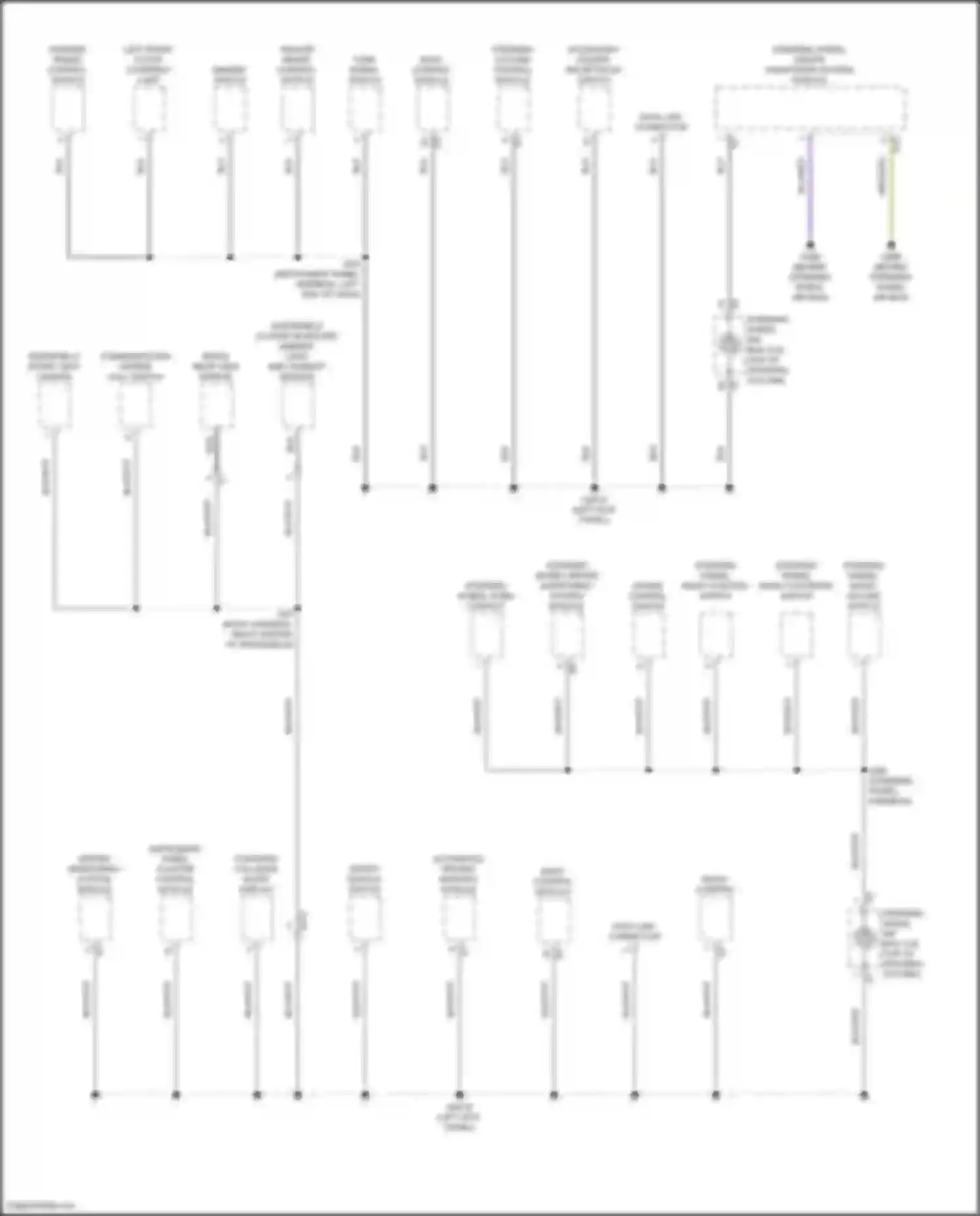Wiring diagram body control module for GMC Hummer EV I (2021-2024) (2 of 8)
