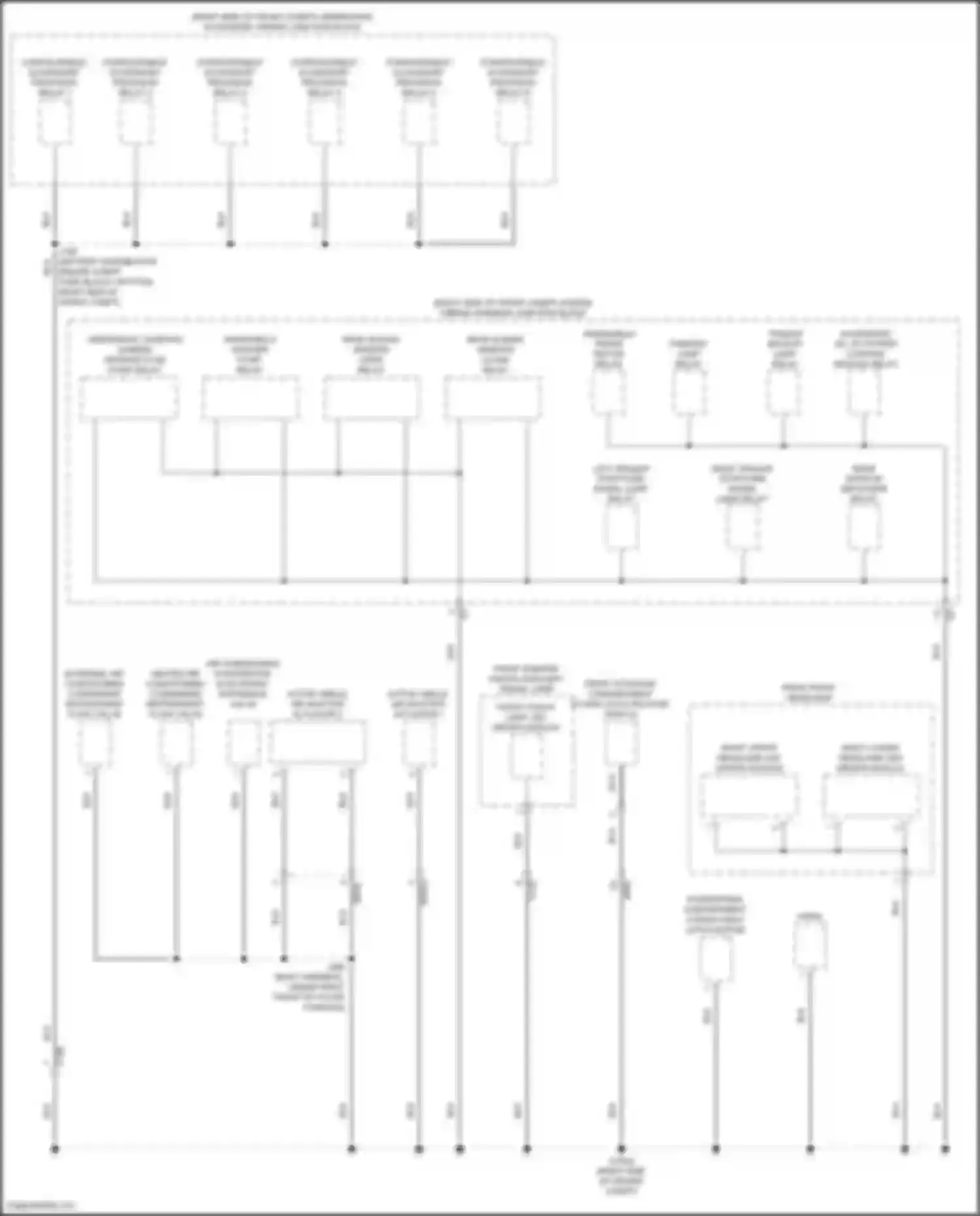 Wiring diagram configurable/ accessory provision relay 4 for GMC Hummer EV I (2021-2024) (1 of 2)