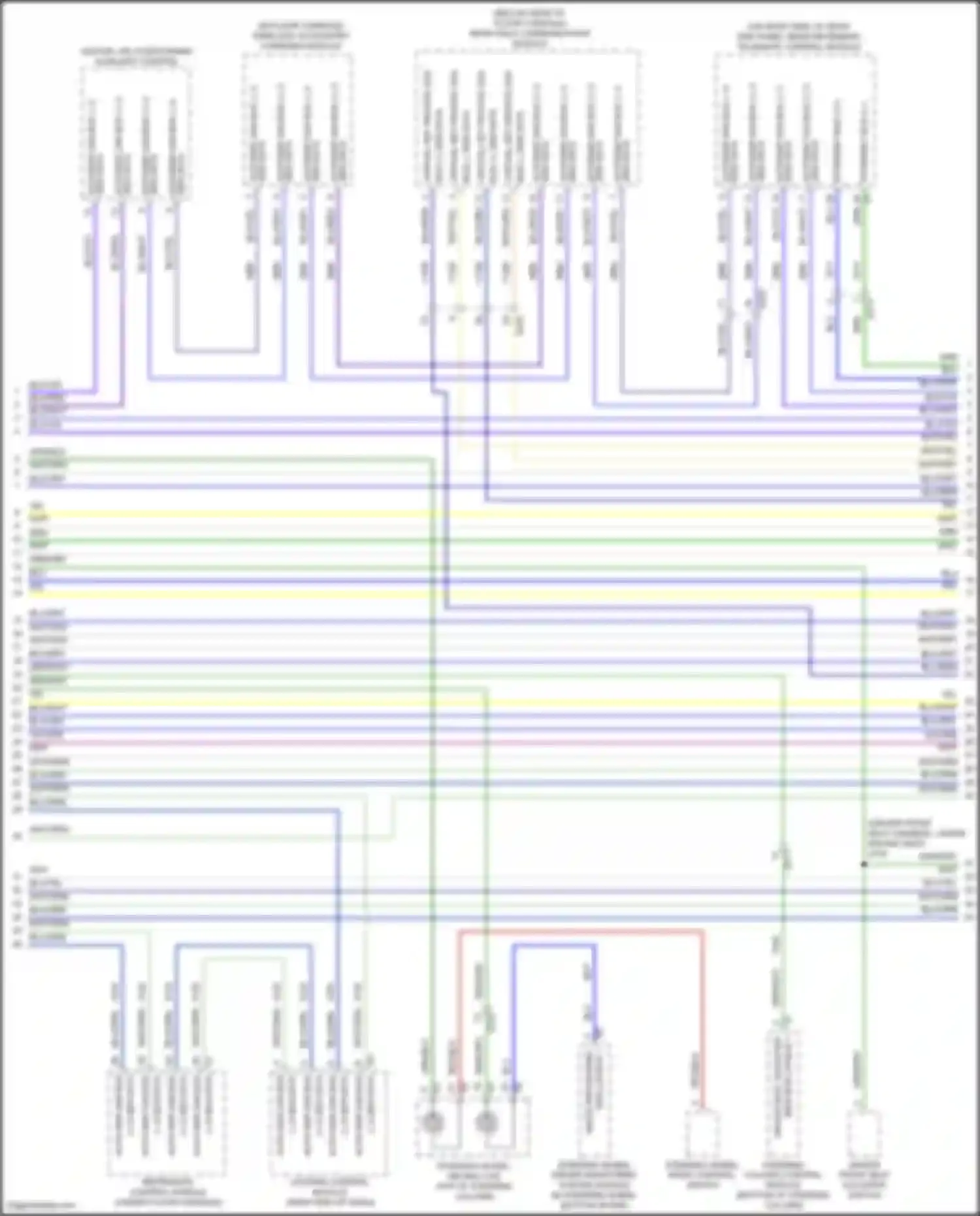 Wiring diagram driver front seat adjuster switch for GMC Hummer EV I (2021-2024) (1 of 4)