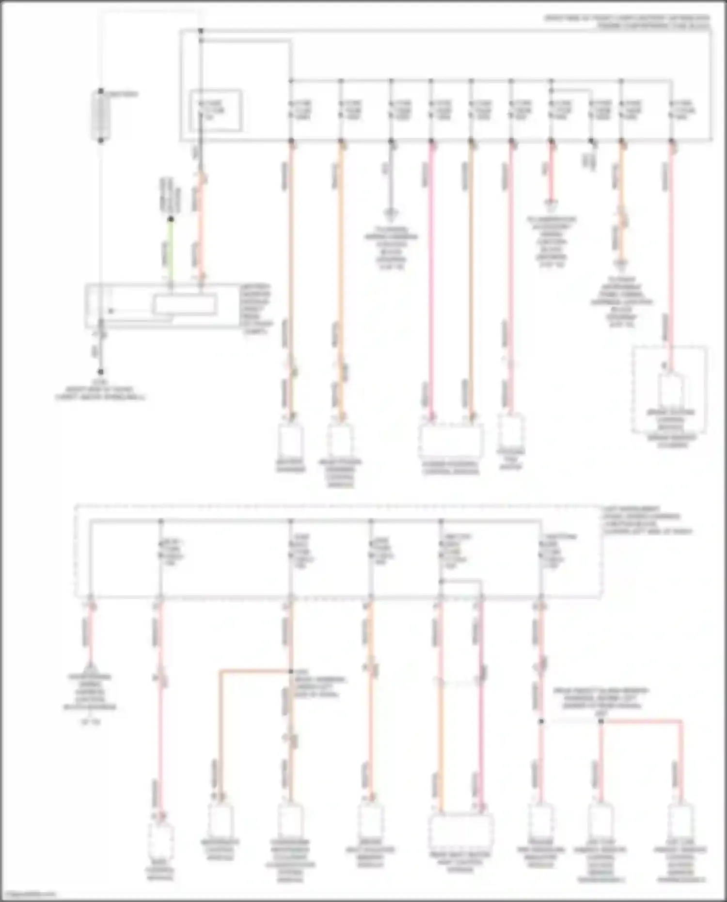 Wiring diagram driver seat adjuster memory module for GMC Hummer EV I (2021-2024) (6 of 6)