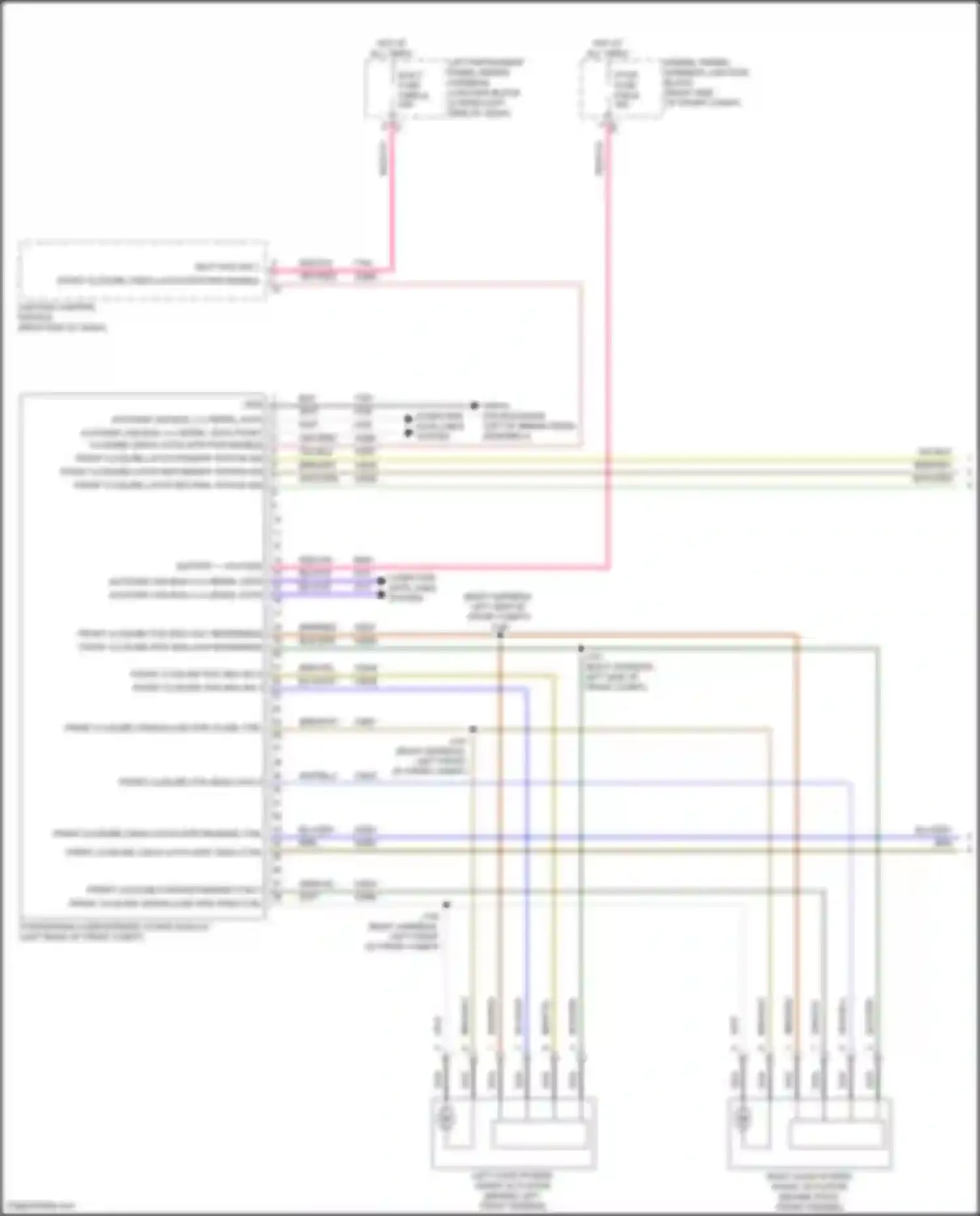 Wiring diagram front closure latch secondary status sig for GMC Hummer EV I (2021-2024) (1 of 1)