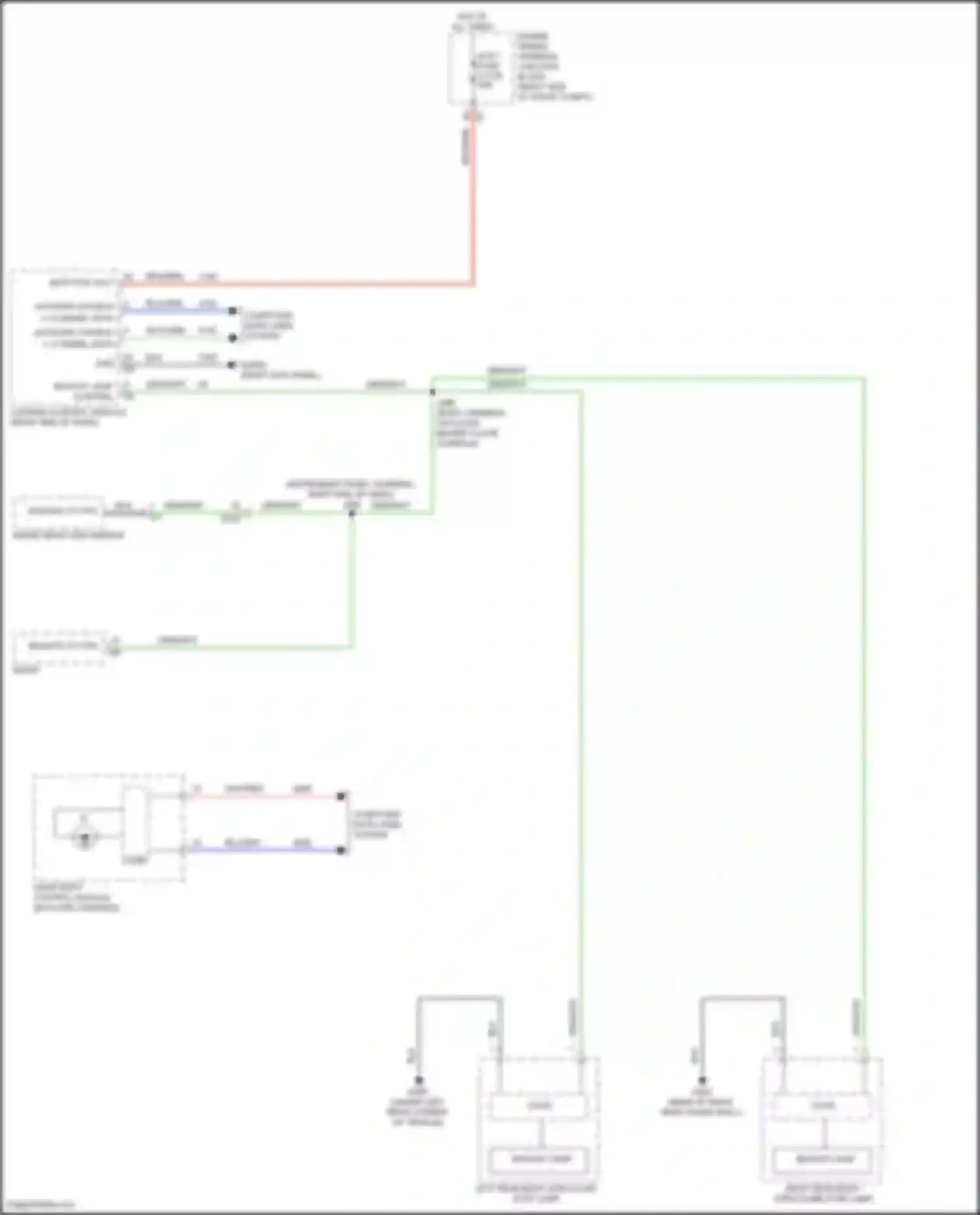 Wiring diagram gear shift control module for GMC Hummer EV I (2021-2024) (1 of 4)