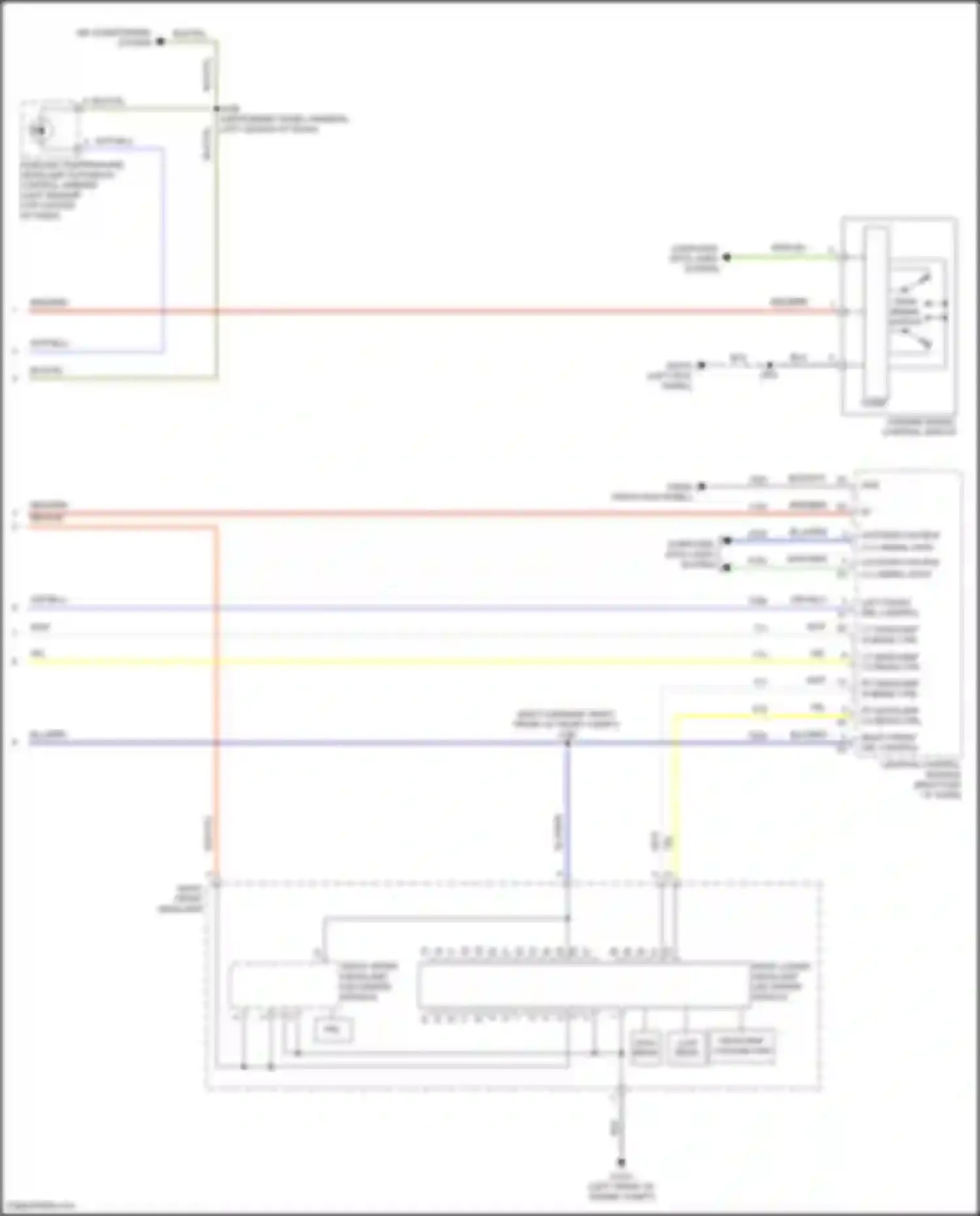 Wiring diagram headlamp cooling fan for GMC Hummer EV I (2021-2024) (2 of 2)