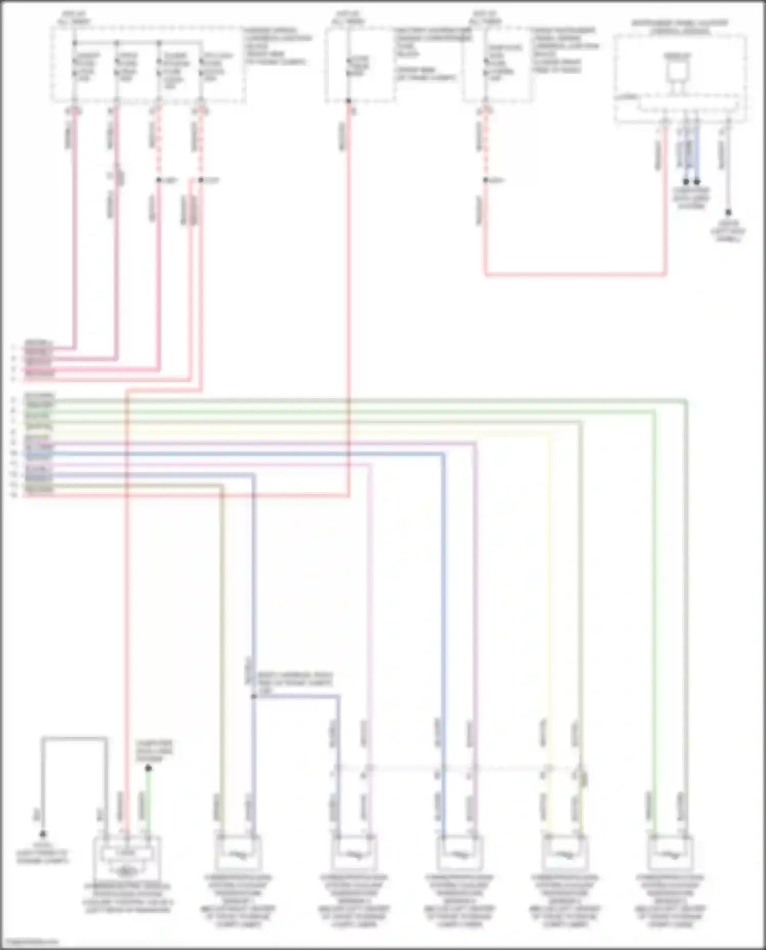Wiring diagram hybrid/propulsion system coolant temperature sensor 2 for GMC Hummer EV I (2021-2024) (1 of 2)