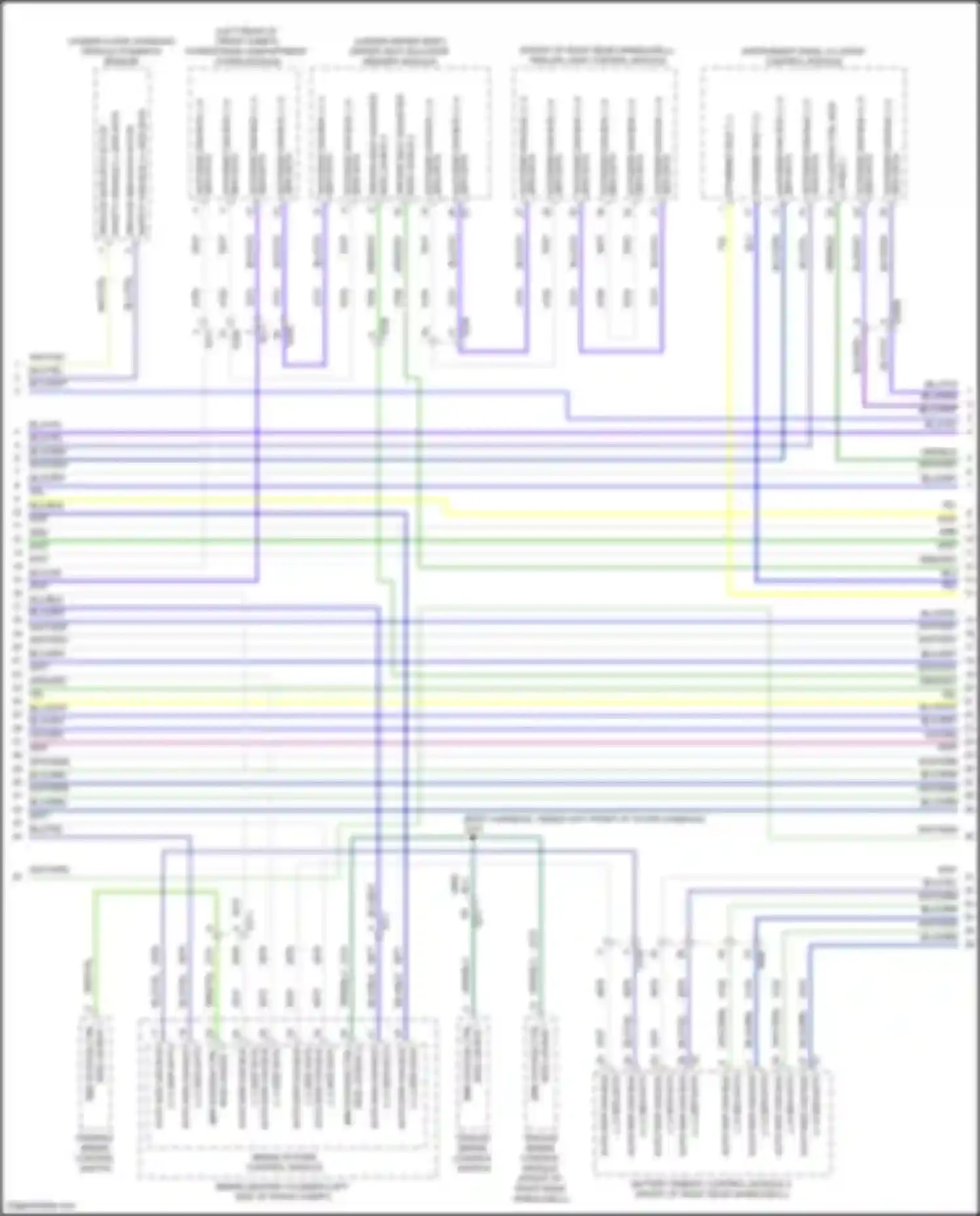 Wiring diagram instrument panel cluster control module for GMC Hummer EV I (2021-2024) (14 of 32)
