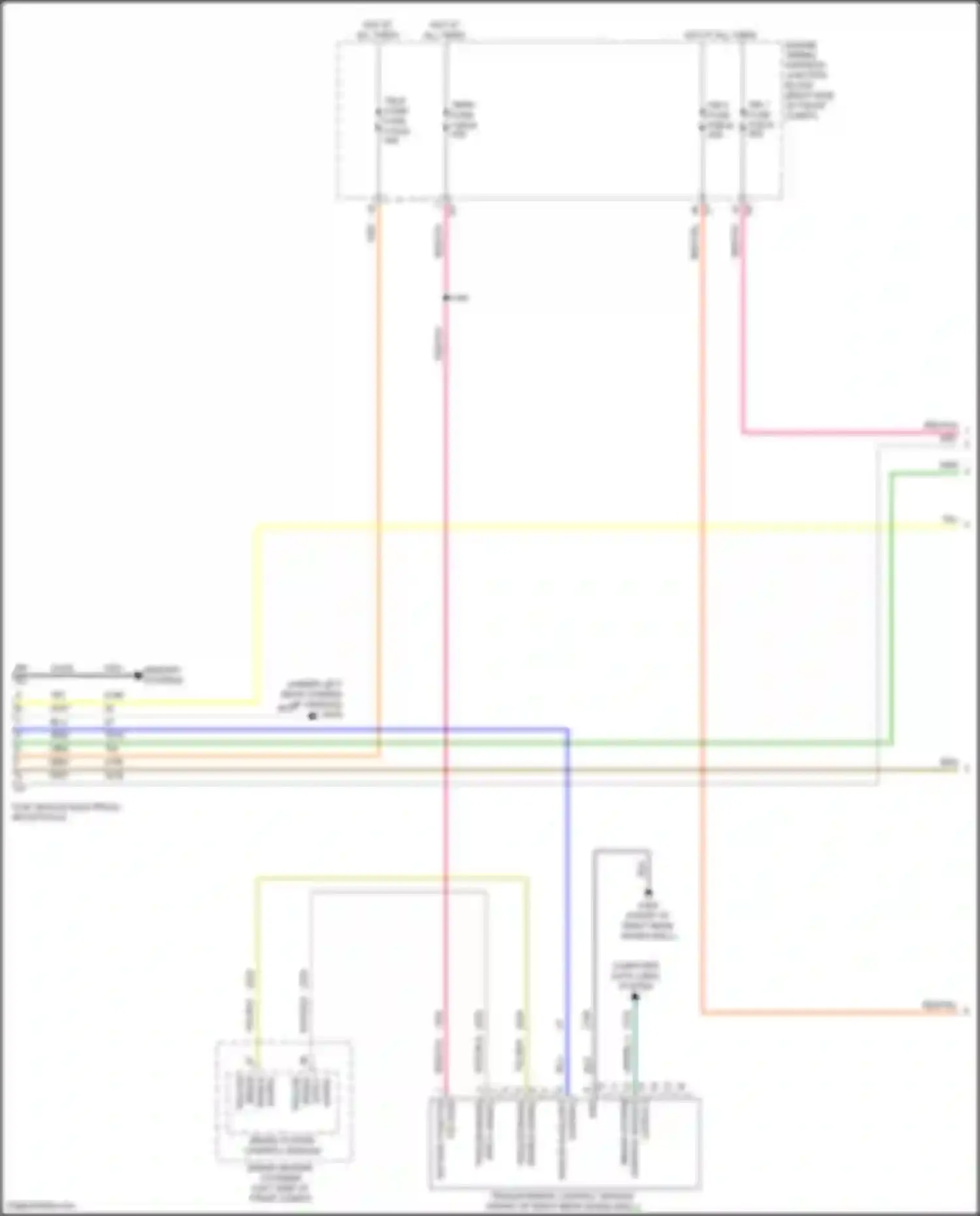 Wiring diagram memory systems for GMC Hummer EV I (2021-2024) (1 of 1)