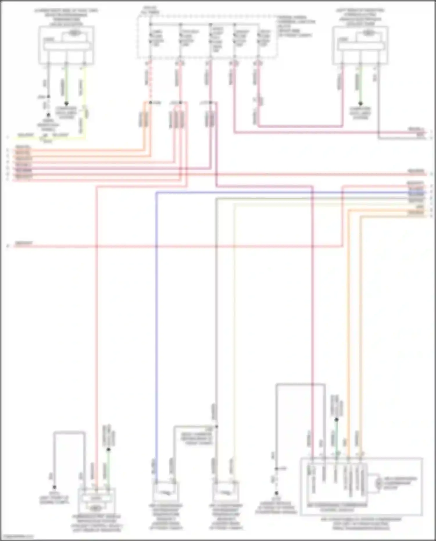 Wiring diagram rear programmable temperature valve actuator for GMC Hummer EV I (2021-2024) (1 of 3)