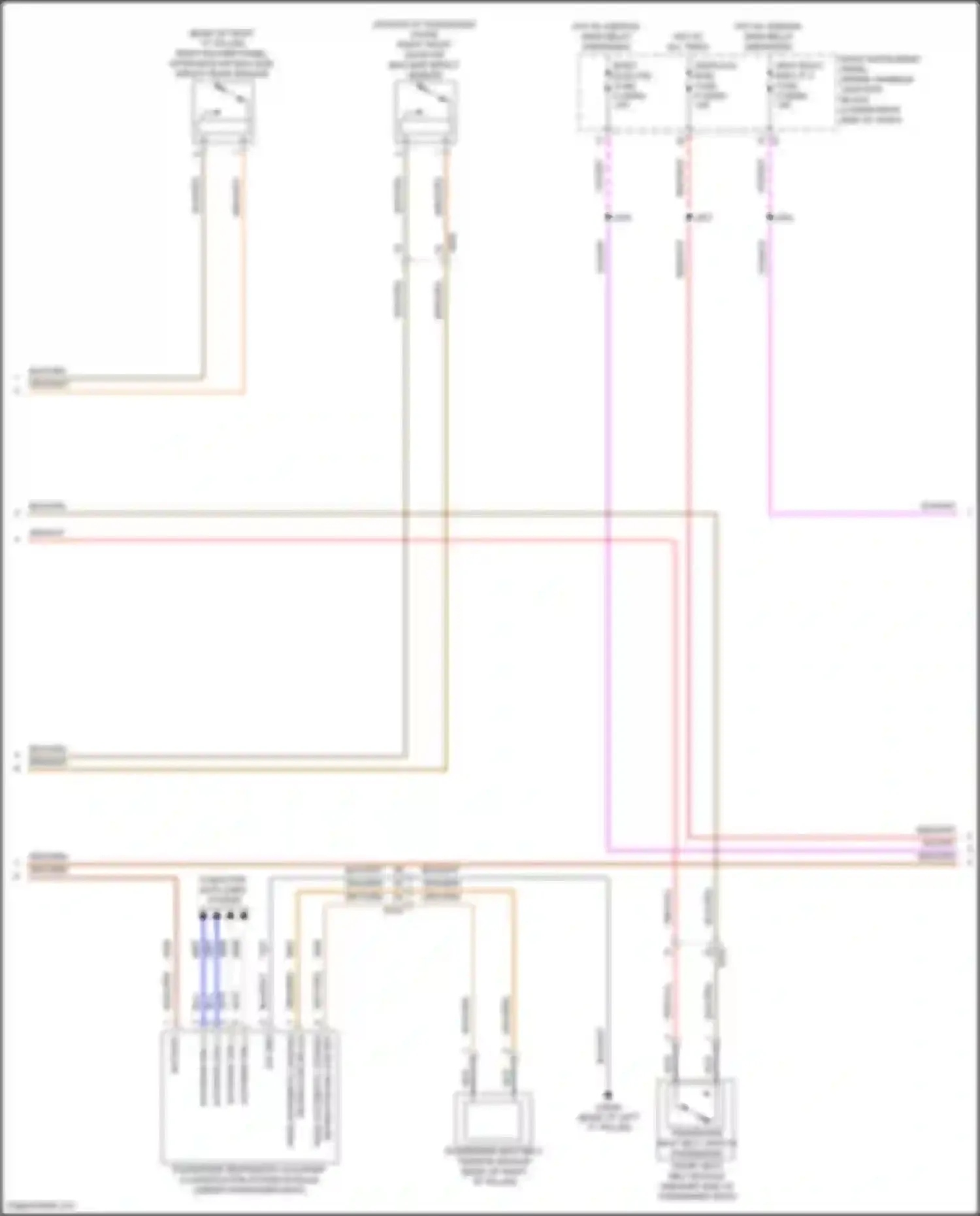 Wiring diagram right instrument panel wiring harness junction block for GMC Hummer EV I (2021-2024) (40 of 42)