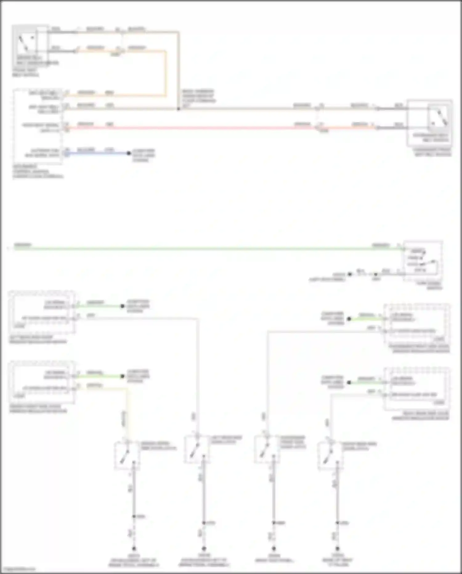 Wiring diagram rr door ajar sw sig for GMC Hummer EV I (2021-2024) (1 of 1)