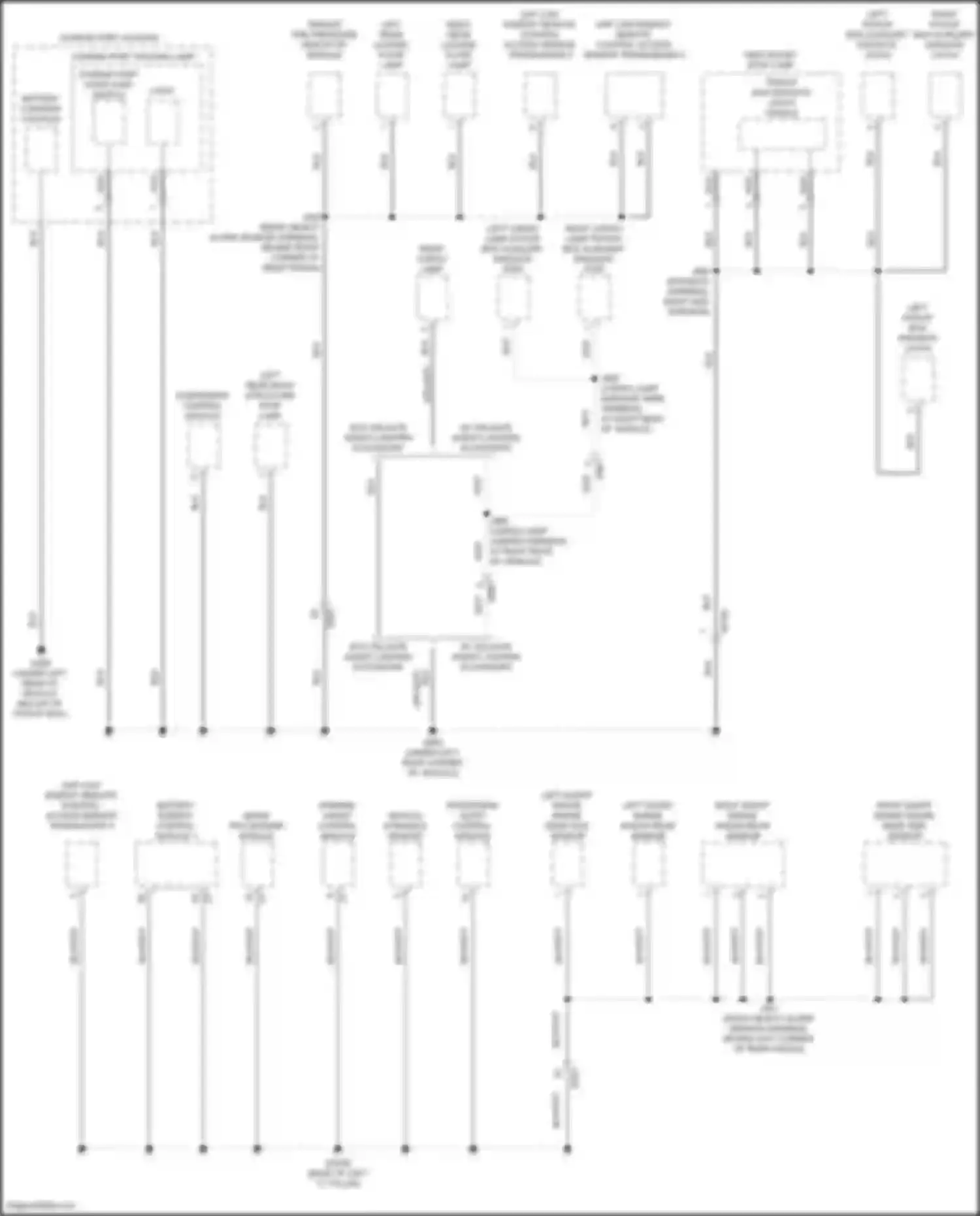 Wiring diagram vehicle dynamics sensor for GMC Hummer EV I (2021-2024) (3 of 3)