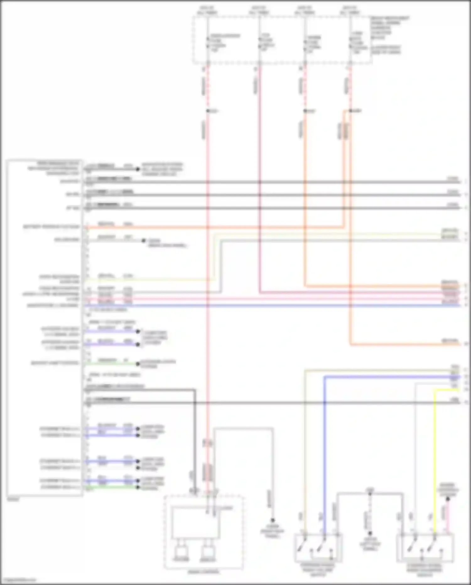 Wiring diagram vio/yel for GMC Hummer EV I (2021-2024) (7 of 14)