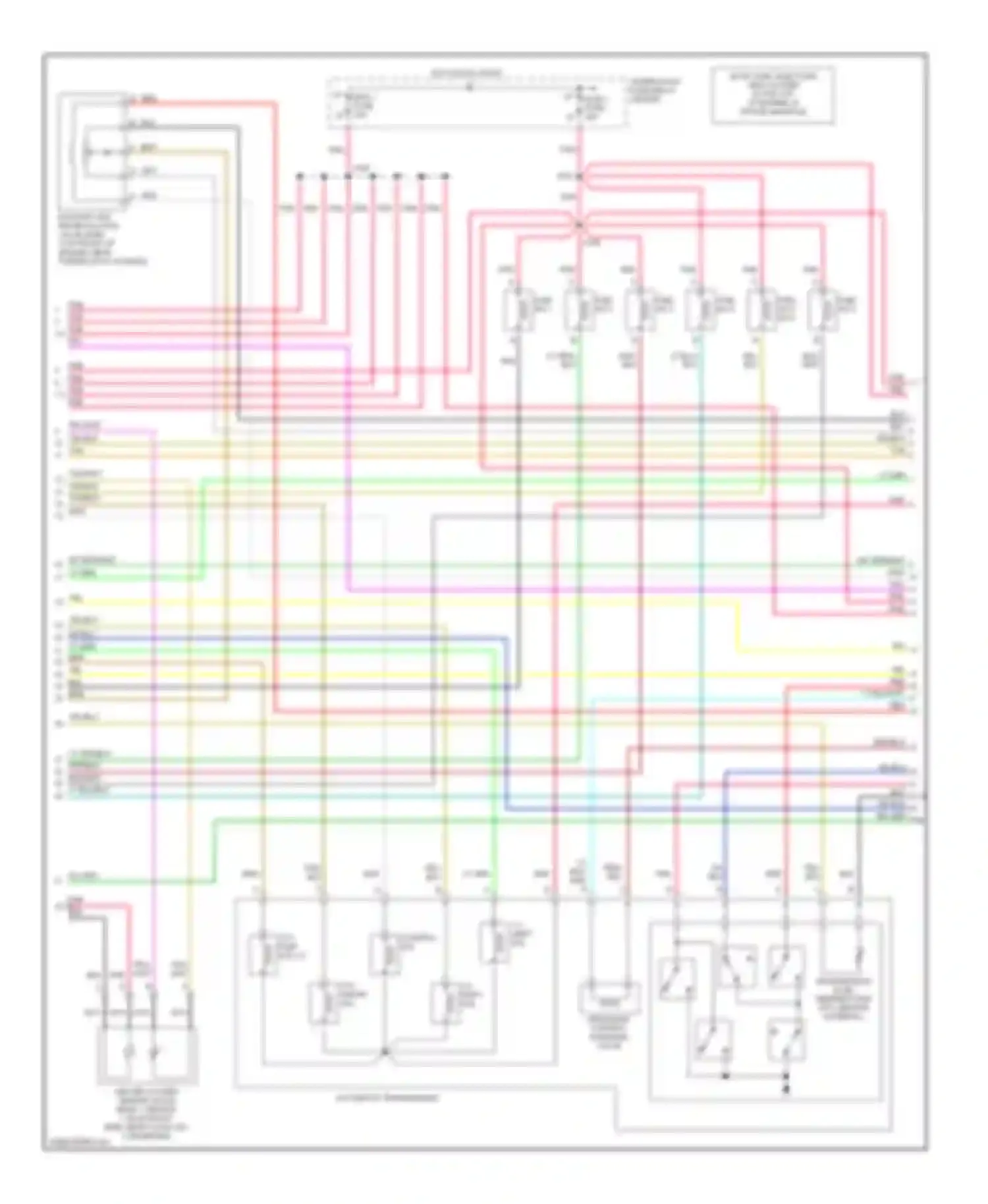 Pickup C1500 GMC  (1985-1999): Wiring diagram engine performance 4.3l (vin w)s (2 of 4)