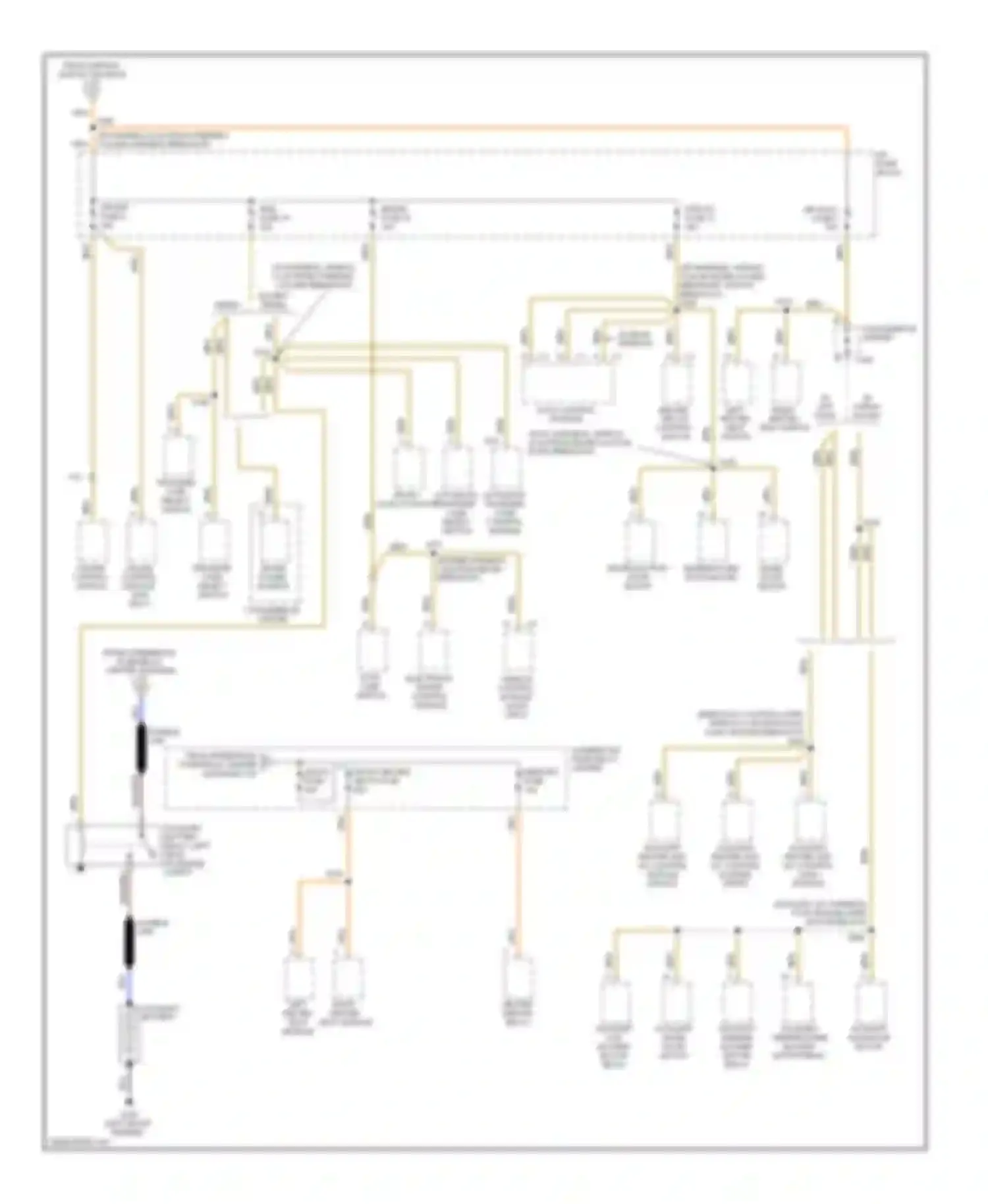 Pickup C1500 GMC  (1985-1999): Power distribution circuit (4 of 5)