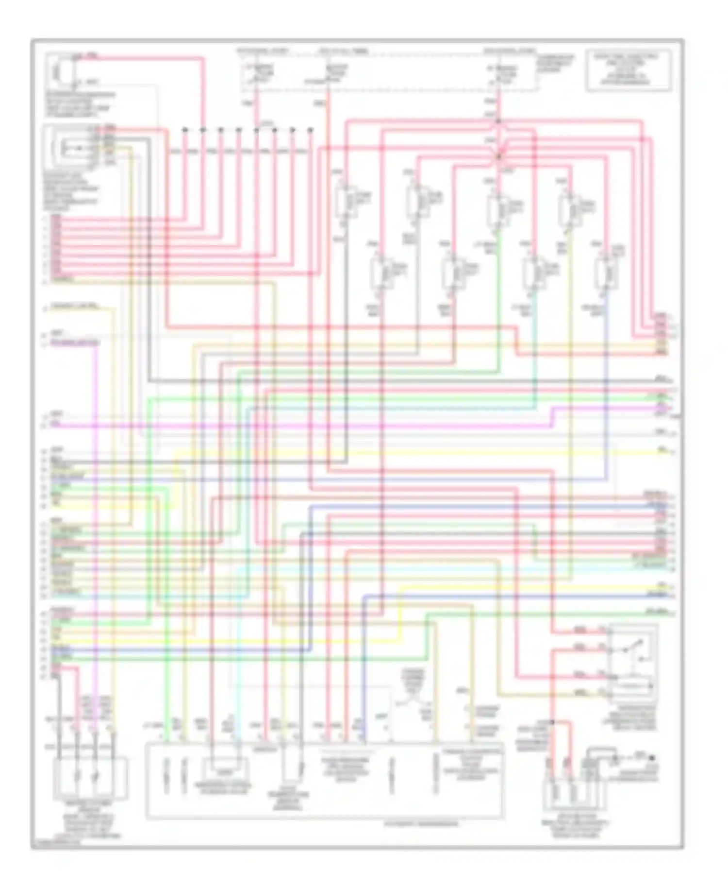 Pickup C2500 GMC  (1985-2000): Wiring diagram engine performance 5.0l (vin m)s (2 of 4)