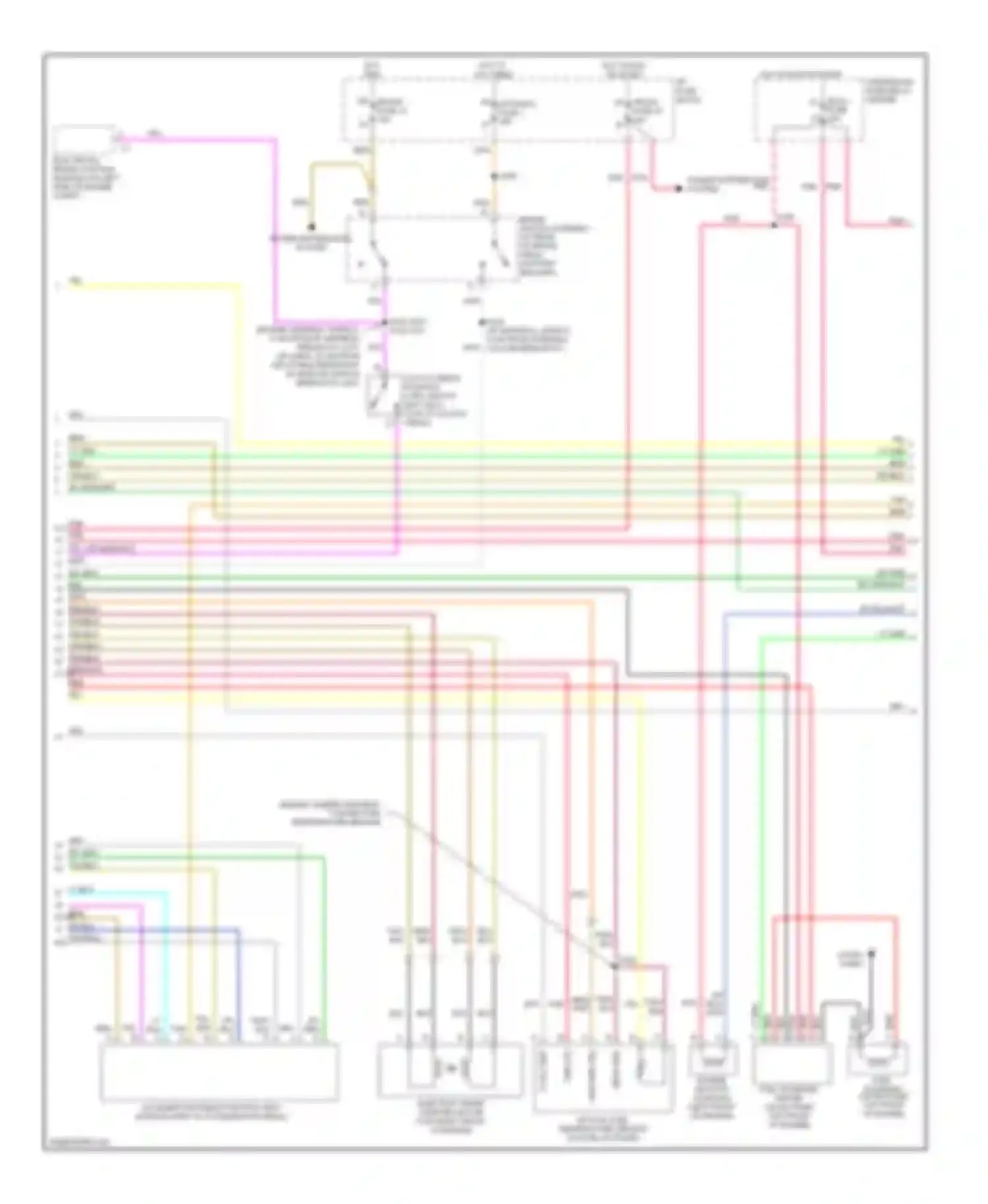 Pickup C2500 GMC  (1985-2000): Wiring diagram engine performance 6.5l (vin s)s (2 of 4)