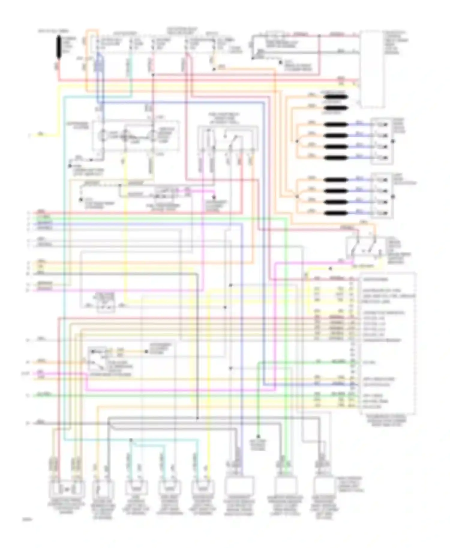 Pickup C2500 GMC  (1985-2000): Wiring diagram engine performance 6.5l (vin s)s, m/t (2 of 2)
