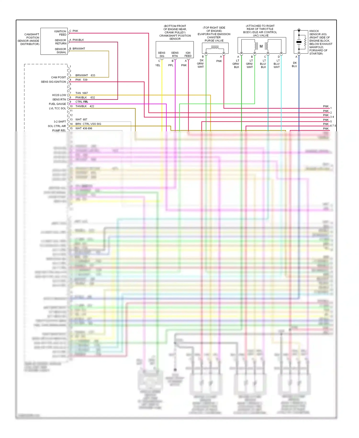 GMC Pickup C2500  (1985-2000) blu wiring diagram  (29 of 61)