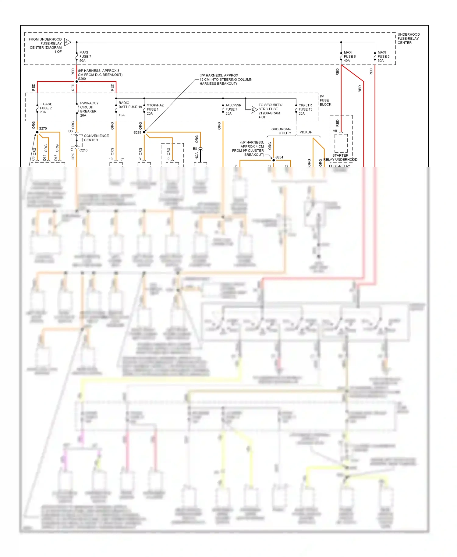 GMC Pickup C2500  (1985-2000) ignition switch wiring diagram  (39 of 43)