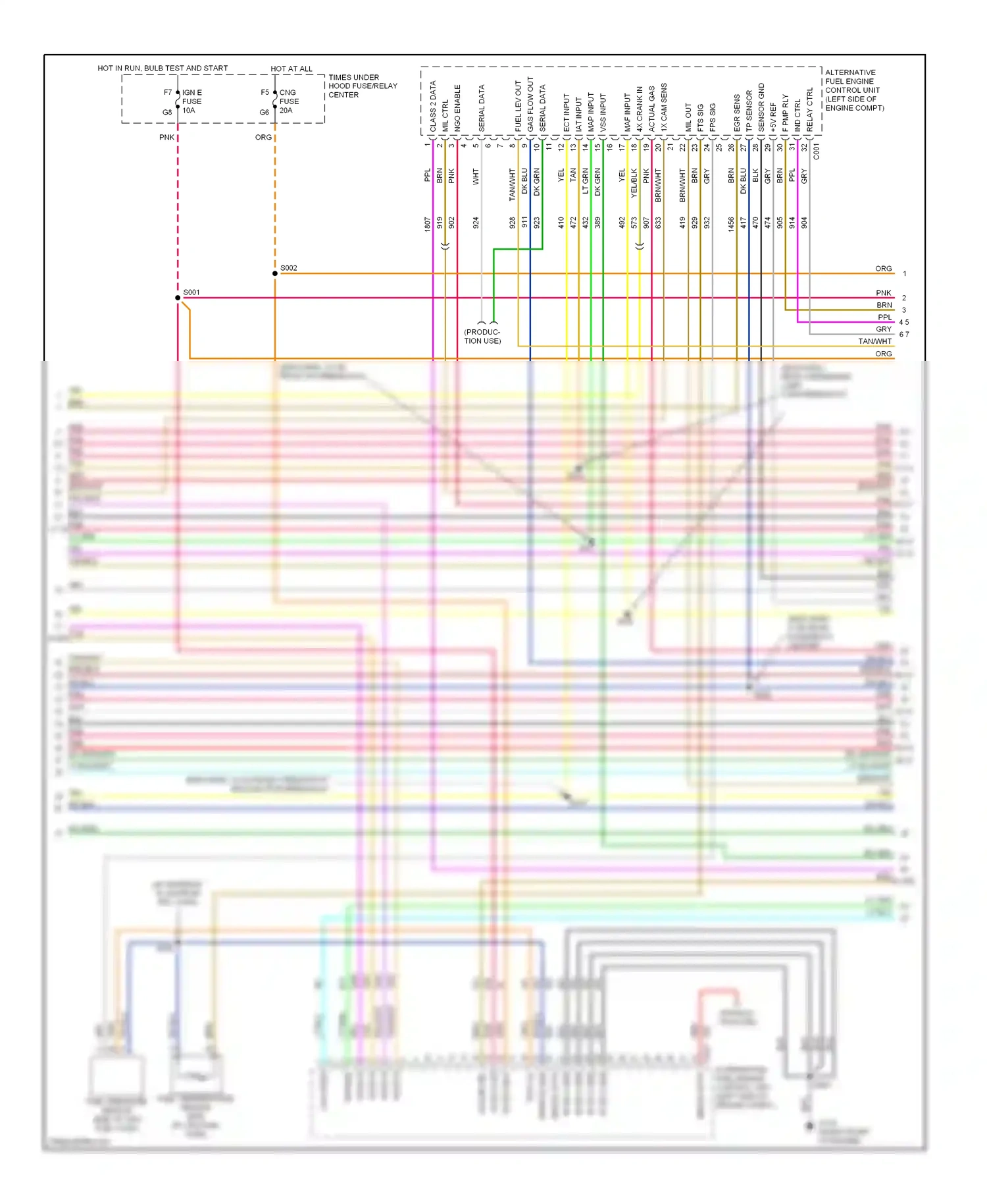 GMC Pickup C2500  (1985-2000) mil ctrl wiring diagram  (1 of 1)