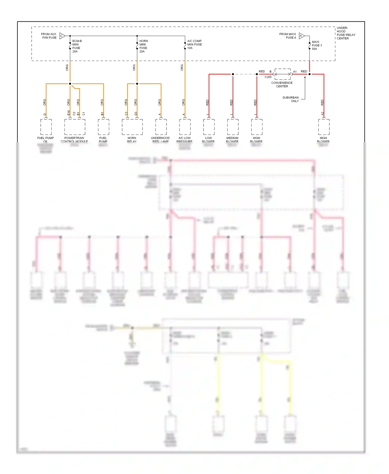 GMC Pickup C2500  (1985-2000) powertrain control module wiring diagram  (16 of 17)