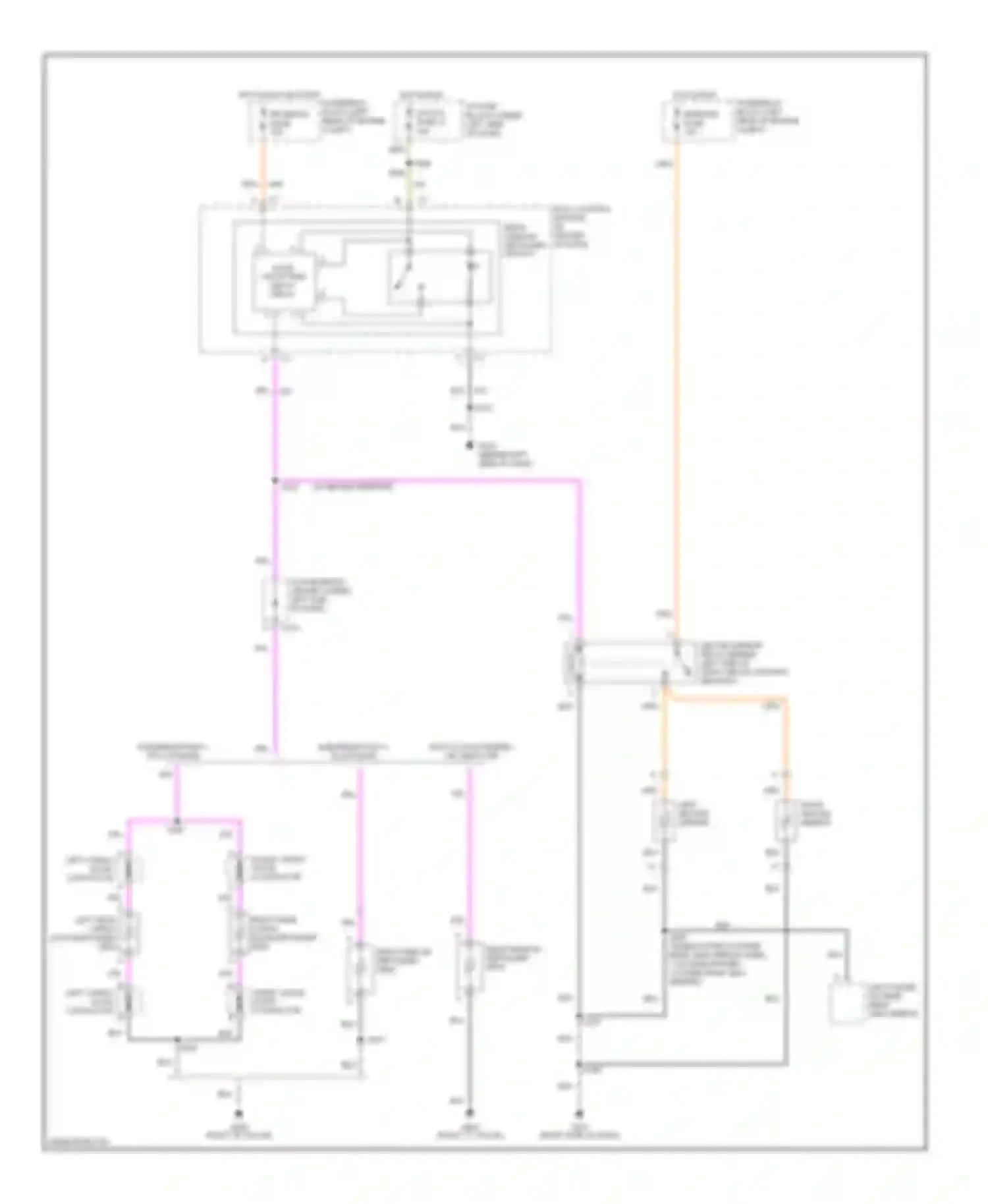 Pickup C3500 GMC  (1985-2000): Defogger circuit