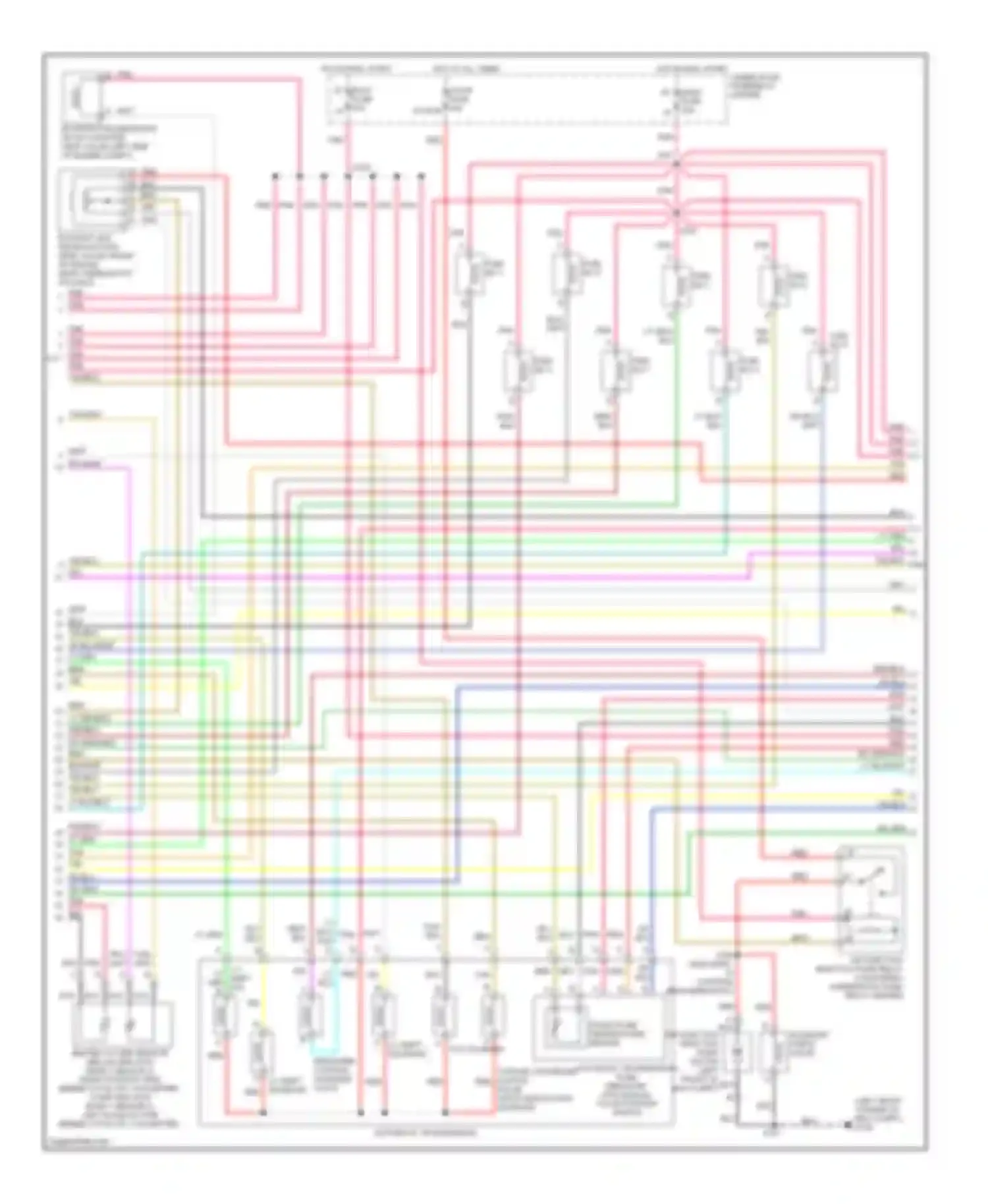 Pickup C3500 GMC  (1985-2000): Wiring diagram engine performance 5.7l (vin r)s (2 of 4)