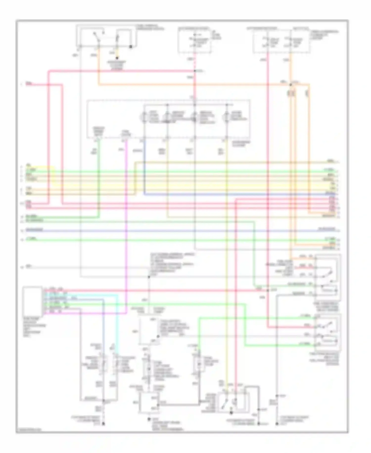 Pickup C3500 GMC  (1985-2000): Wiring diagram engine performance 6.5l (vin f)s (3 of 4)