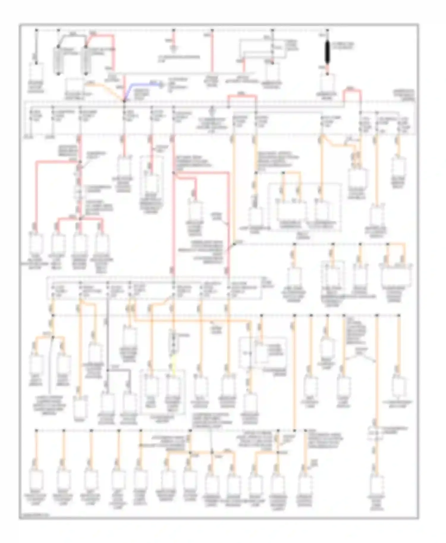 Pickup C3500 GMC  (1985-2000): Power distribution circuit (1 of 6)