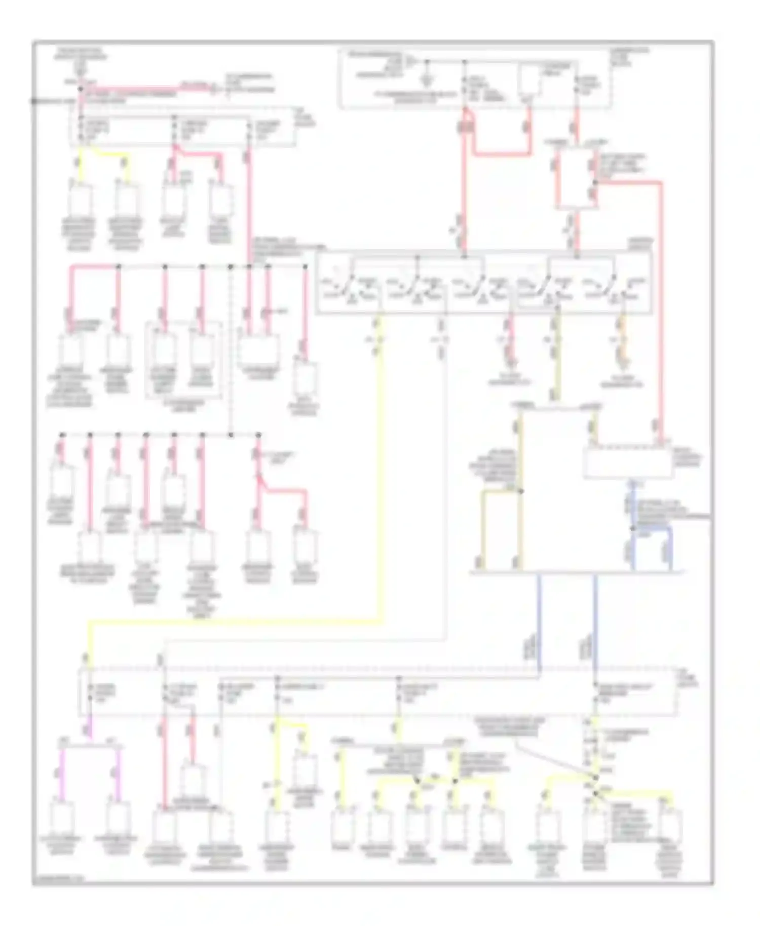 Pickup C3500 GMC  (1985-2000): Power distribution circuit (3 of 5)