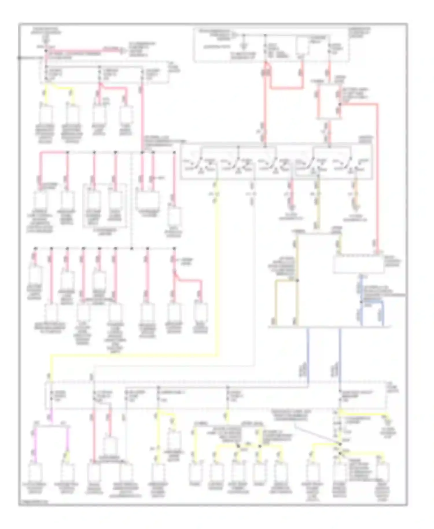 Pickup C3500 GMC  (1985-2000): Power distribution circuit (3 of 6)