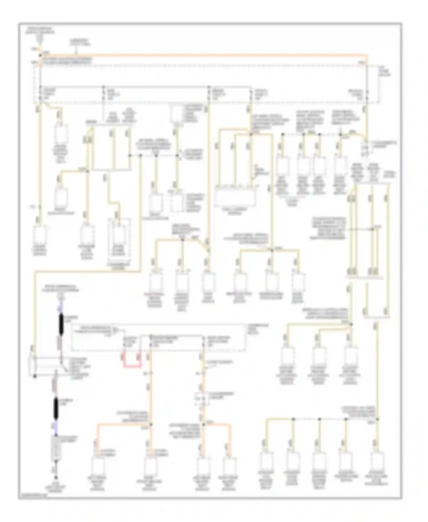 Pickup C3500 GMC  (1985-2000): Power distribution circuit (5 of 5)