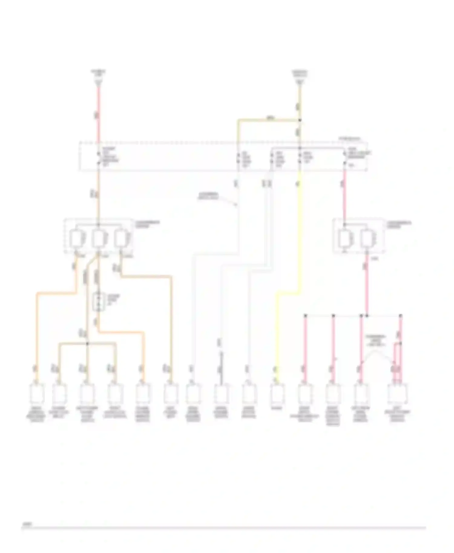 Pickup C3500 GMC  (1985-2000): Power distribution circuit, diesel (2 of 4)