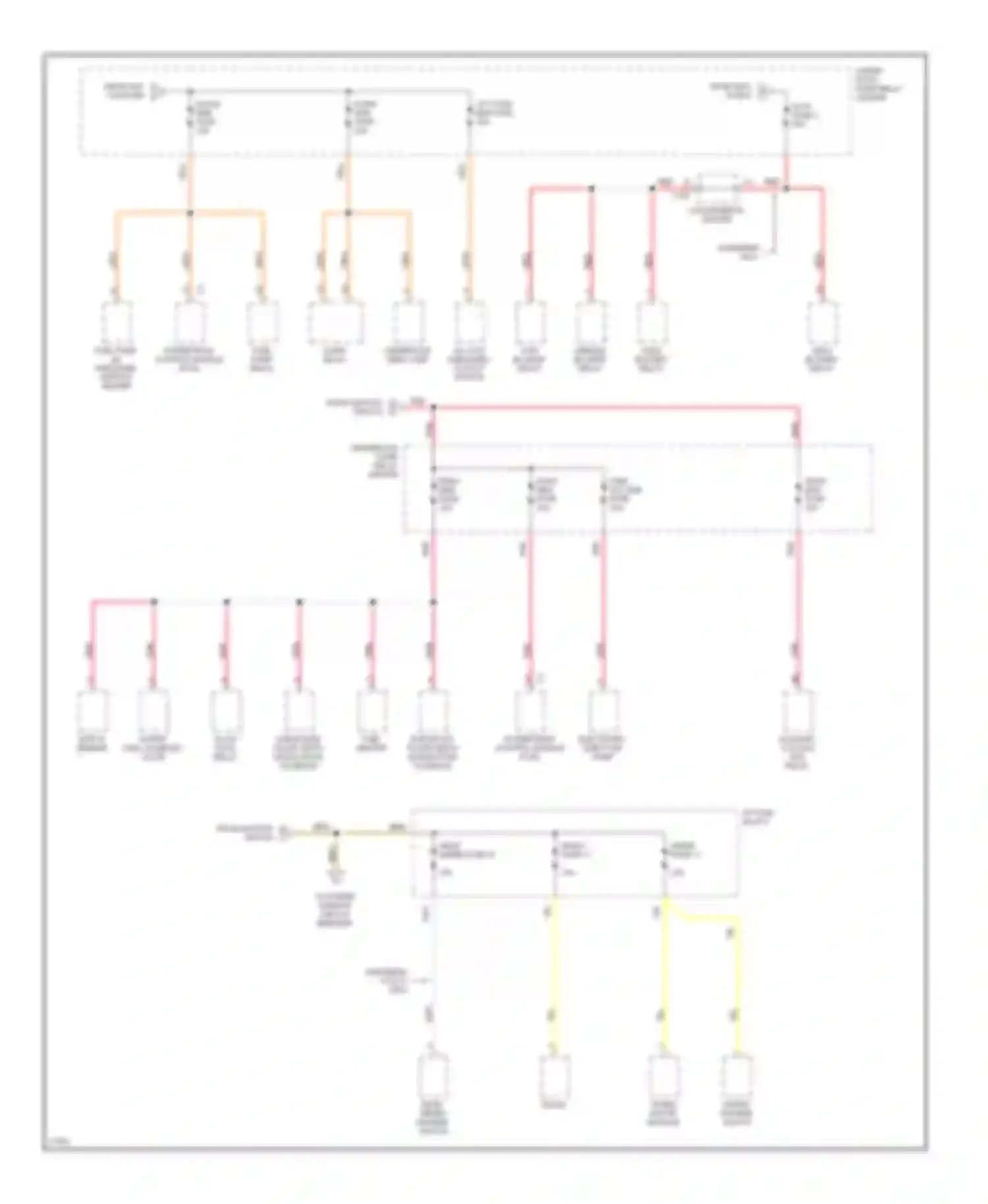 Pickup C3500 GMC  (1985-2000): Power distribution circuit, diesel (2 of 6)