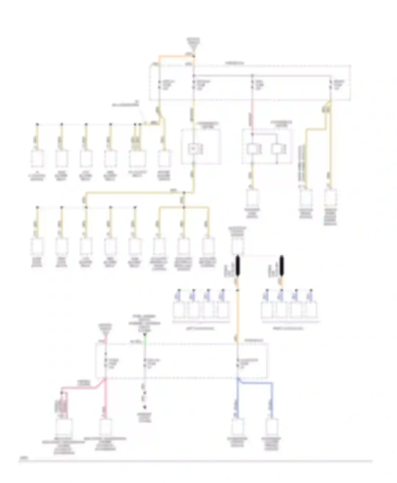 Pickup C3500 GMC  (1985-2000): Power distribution circuit, diesel (3 of 4)