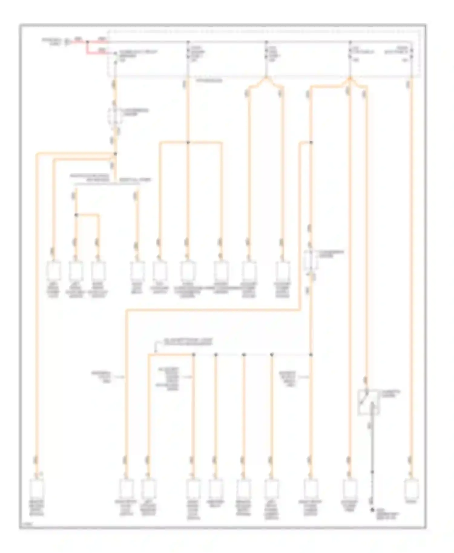 Pickup C3500 GMC  (1985-2000): Power distribution circuit, diesel (3 of 6)