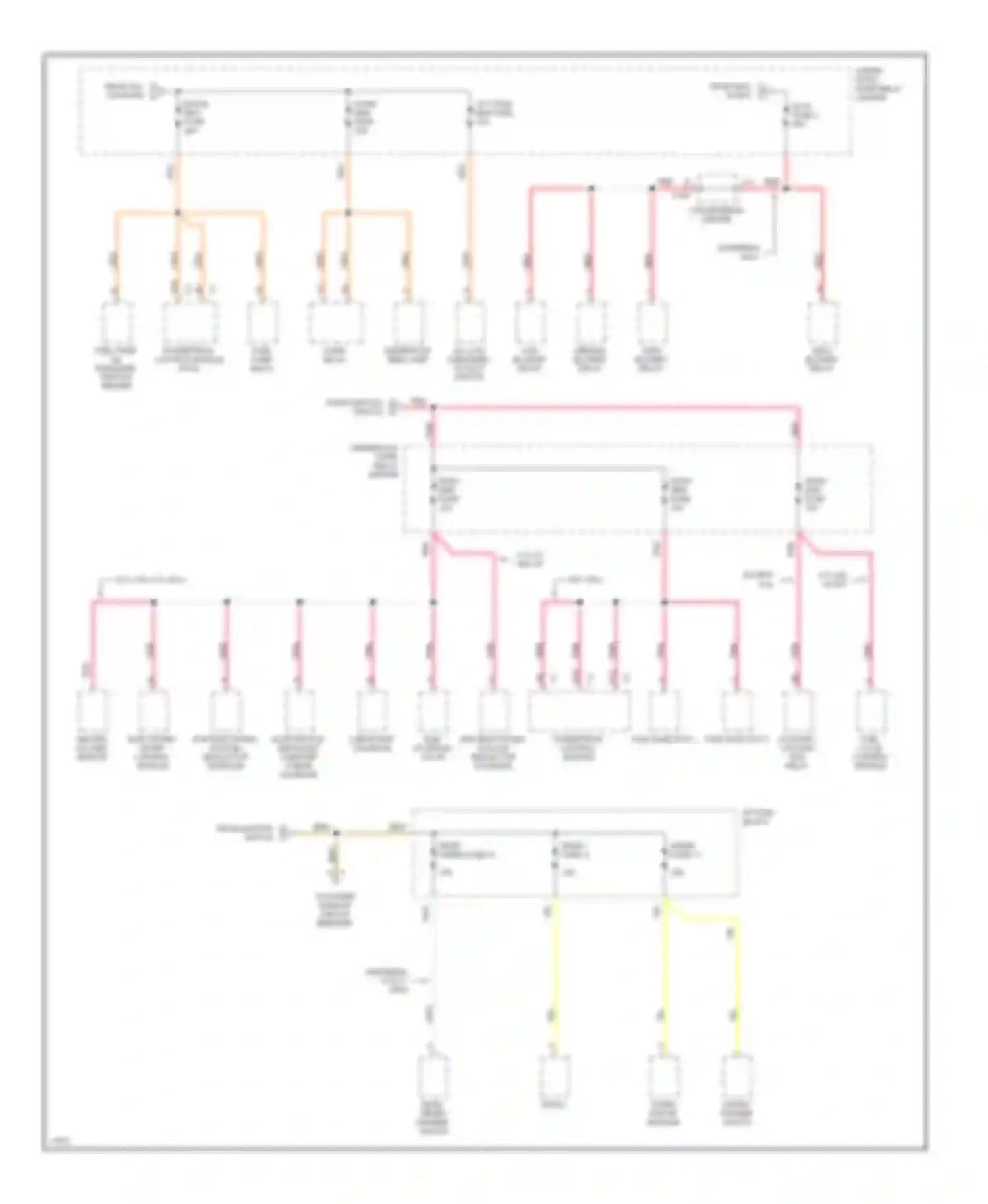 Pickup C3500 GMC  (1985-2000): Power distribution circuit, gasoline (2 of 6)