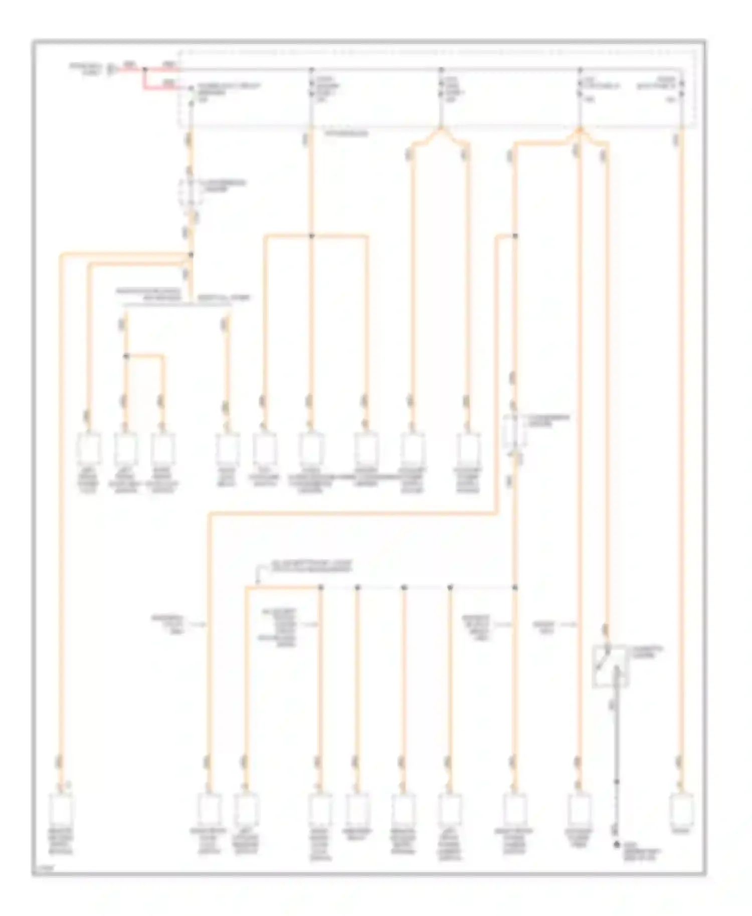 Pickup C3500 GMC  (1985-2000): Power distribution circuit, gasoline (3 of 6)