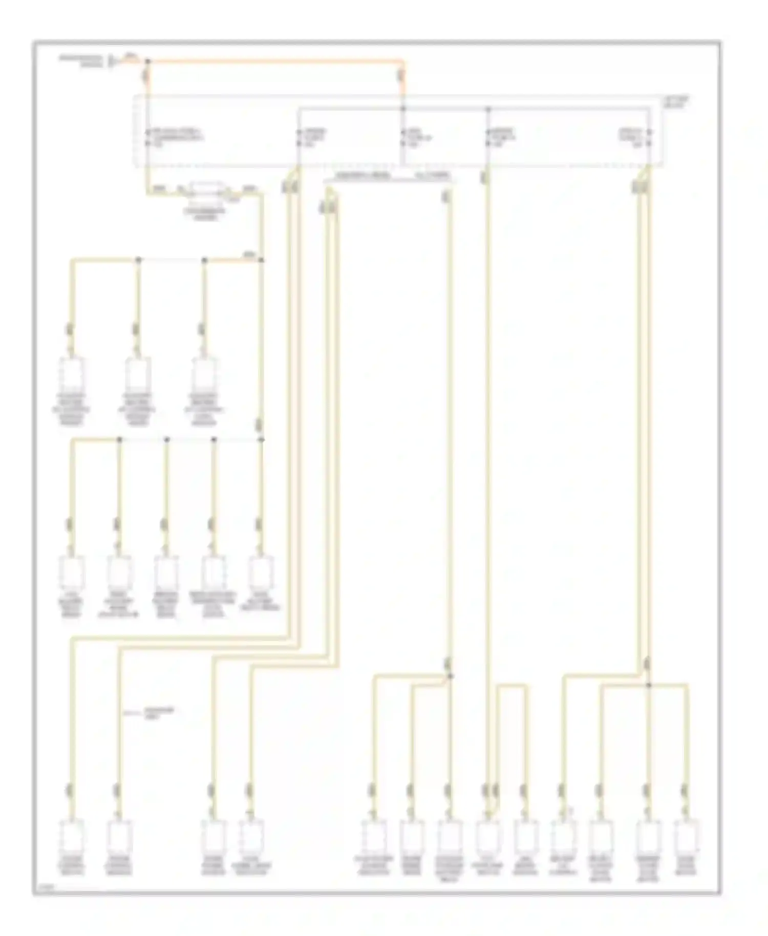 Pickup C3500 GMC  (1985-2000): Power distribution circuit, gasoline (5 of 6)