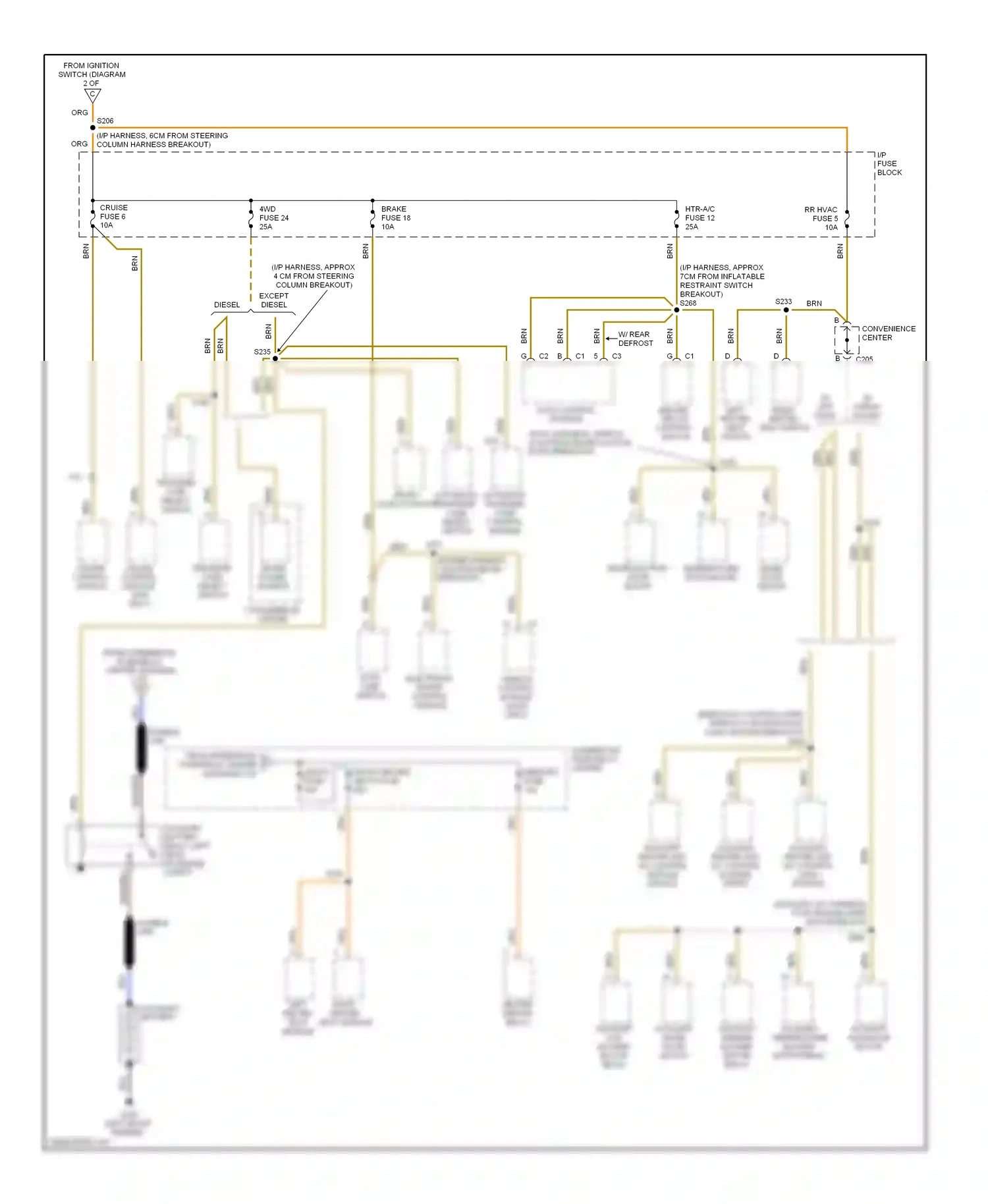 GMC Pickup K1500  (1985-1999) automatic transfer case control module wiring diagram  (2 of 3)