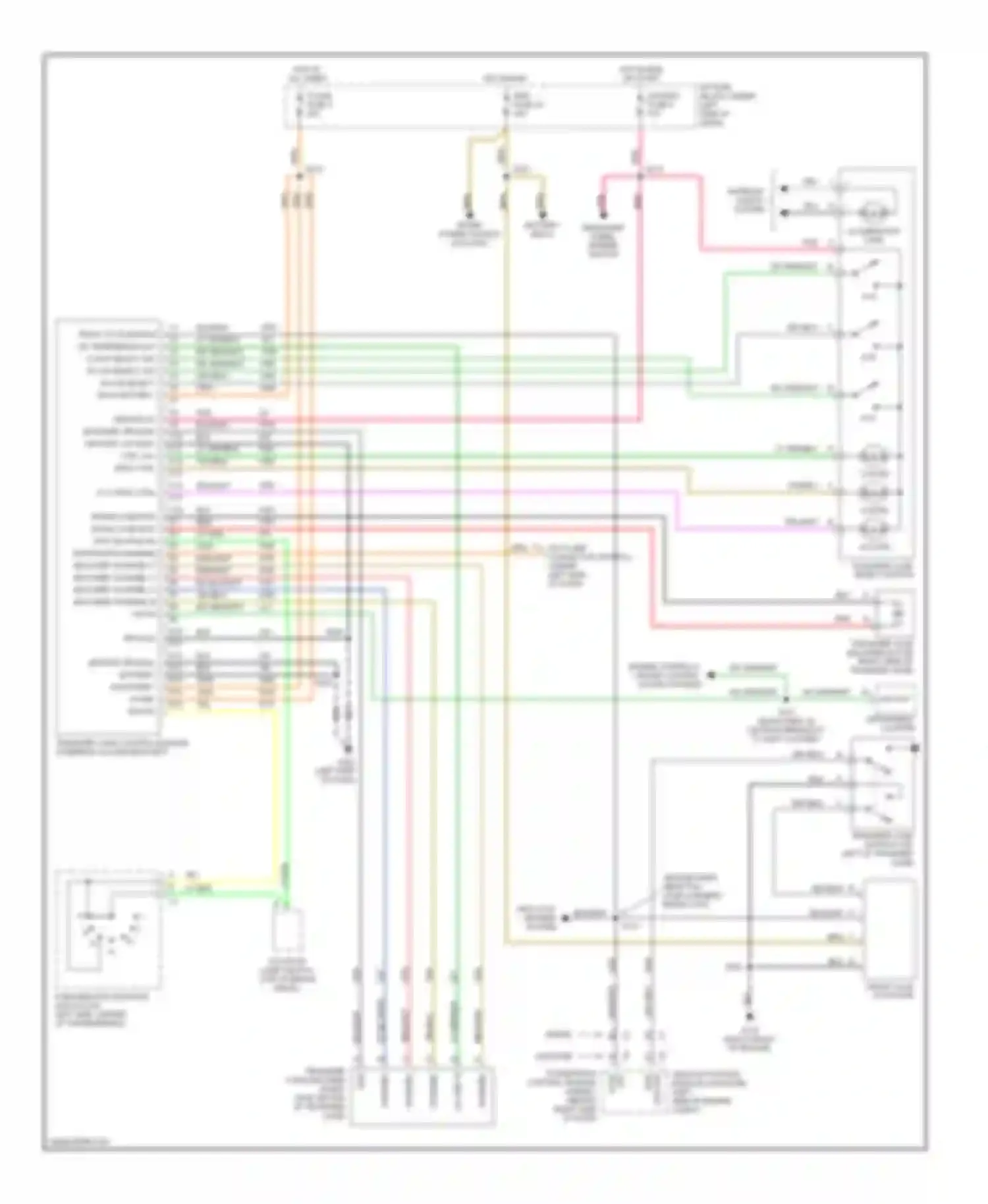 Pickup K2500 GMC  (1985-2000): 4wd circuit, with electronic shift control